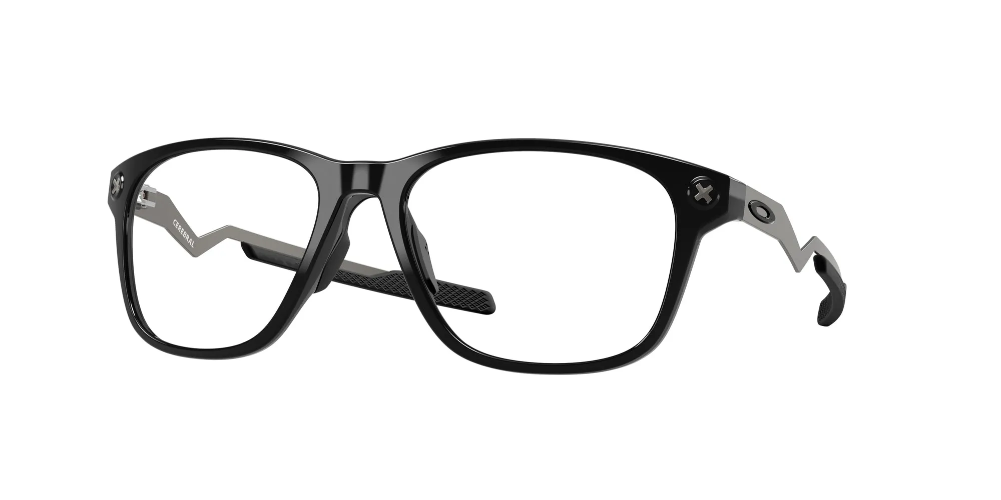Oakley OX8187 CEREBRAL 818705 Montature da vista O_Matter Nero Squadrata Normale - immagine 1