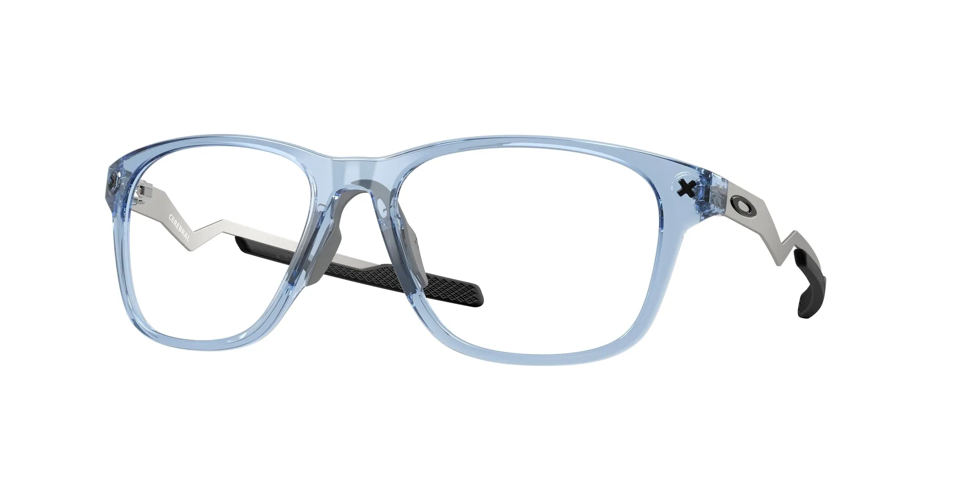 Oakley OX8187 CEREBRAL 818704 Montature da vista O_Matter Blu Squadrata Normale - immagine 1
