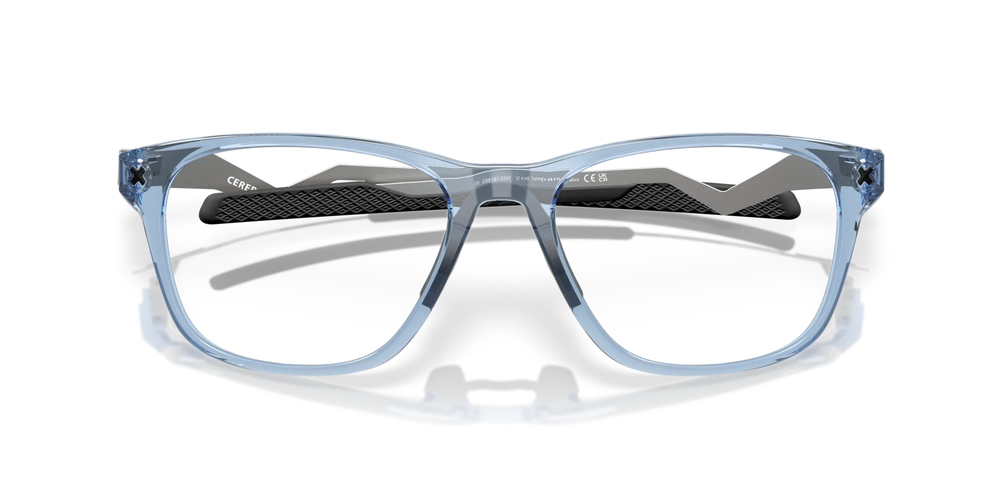 Oakley OX8187 CEREBRAL 818704 Montature da vista O_Matter Blu Squadrata Normale - immagine 2