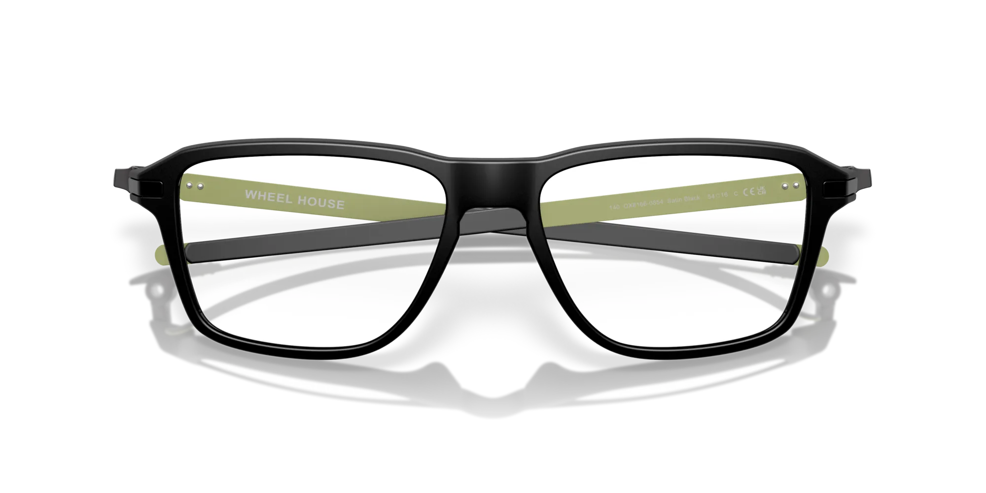 Oakley OX8166 WHEEL HOUSE 816608 Montature da vista O_Matter Nero Squadrata Normale - immagine 2