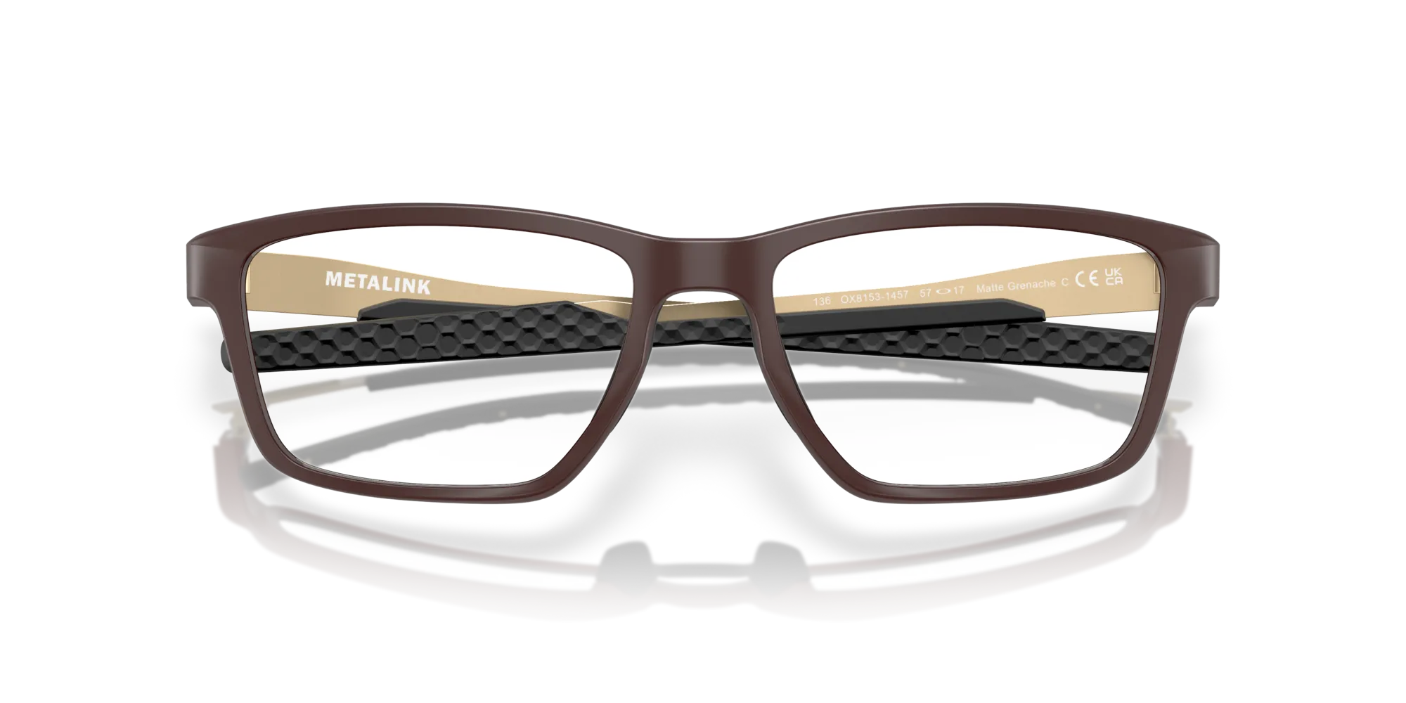 Oakley OX8153 METALINK 815314 Montature da vista O_Matter Rosso Squadrata Normale - immagine 2
