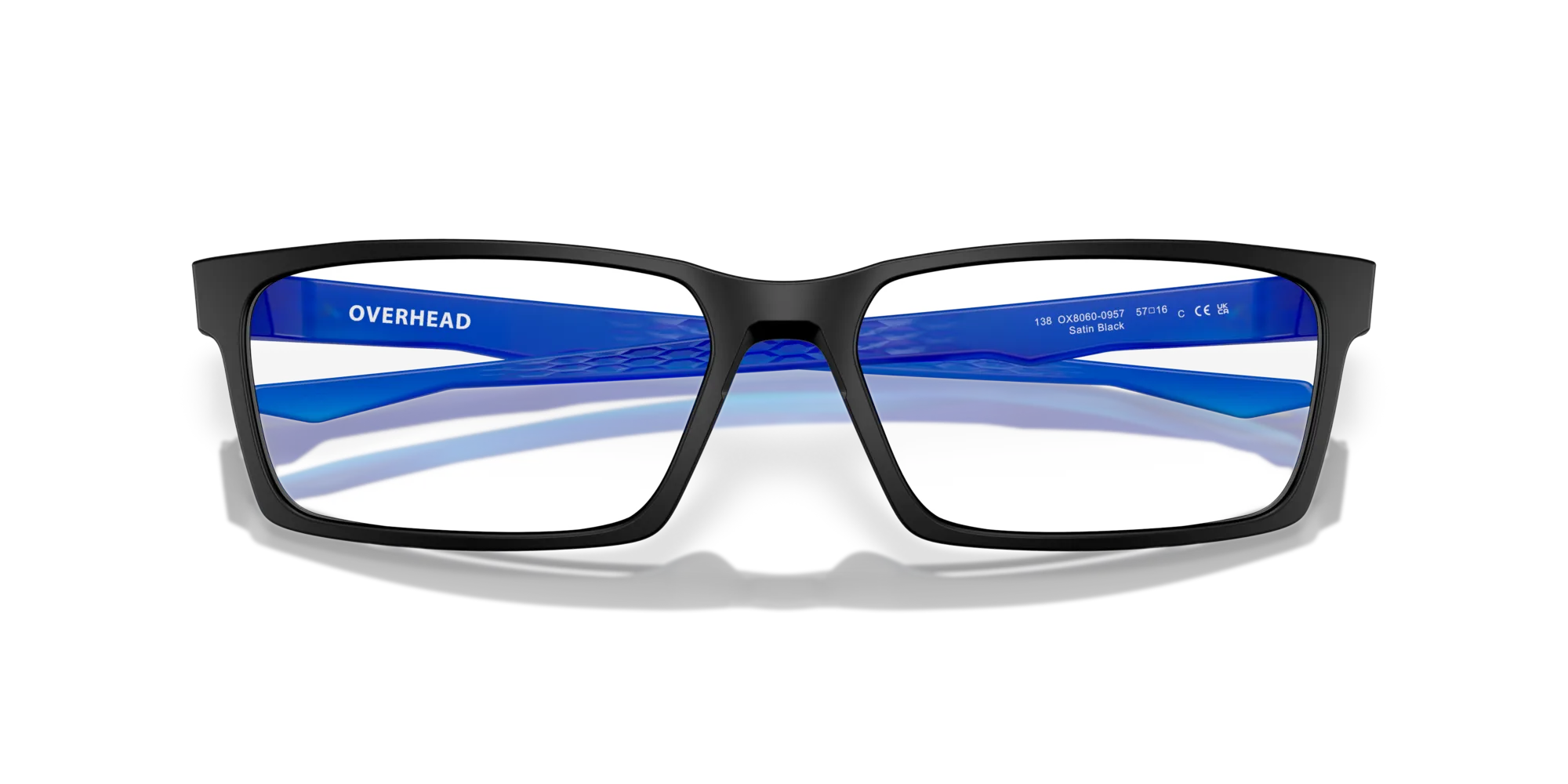 Oakley OX8060 OVERHEAD 806009 Montature da vista O_Matter Nero Squadrata Normale - immagine 2