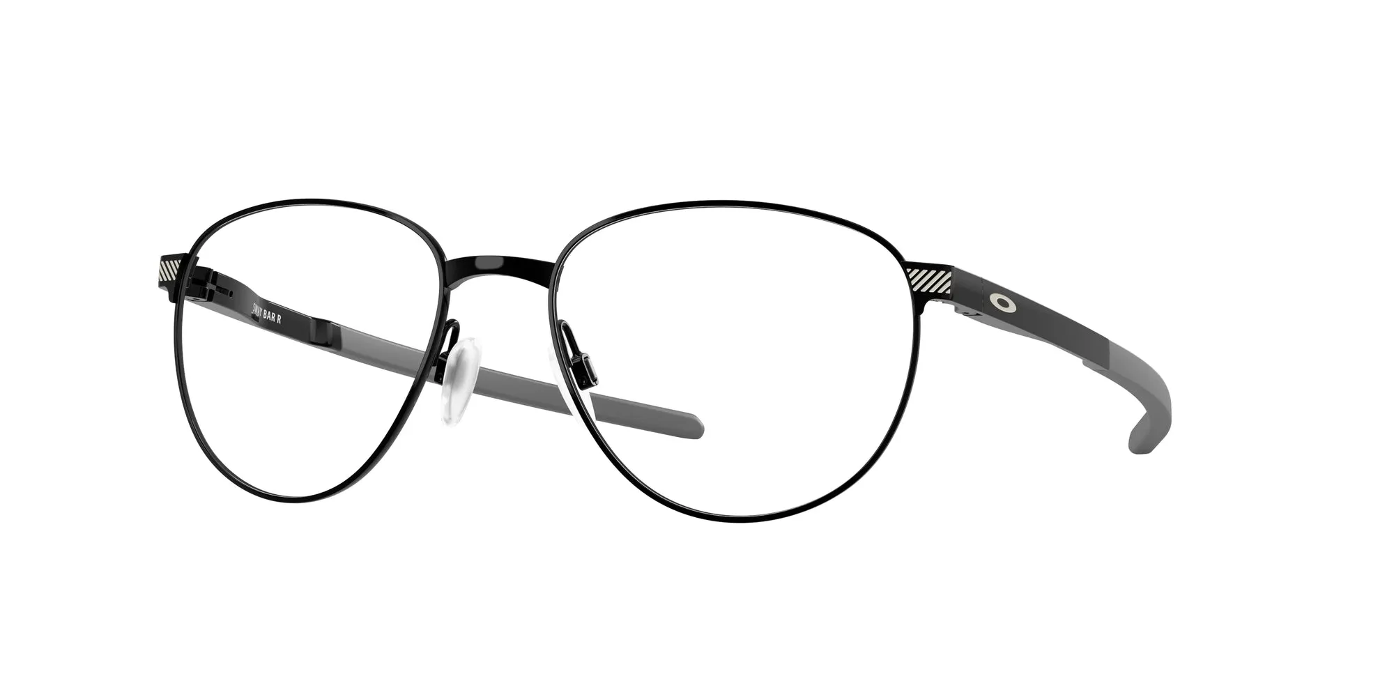 Oakley OX5081 SWAY BAR R 508104 Montature da vista Titanio Nero Rotonda Normale - immagine 1