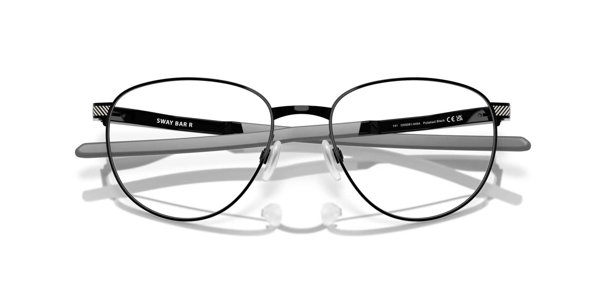 Oakley OX5081 SWAY BAR R 508104 Montature da vista Titanio Nero Rotonda Normale - immagine 2