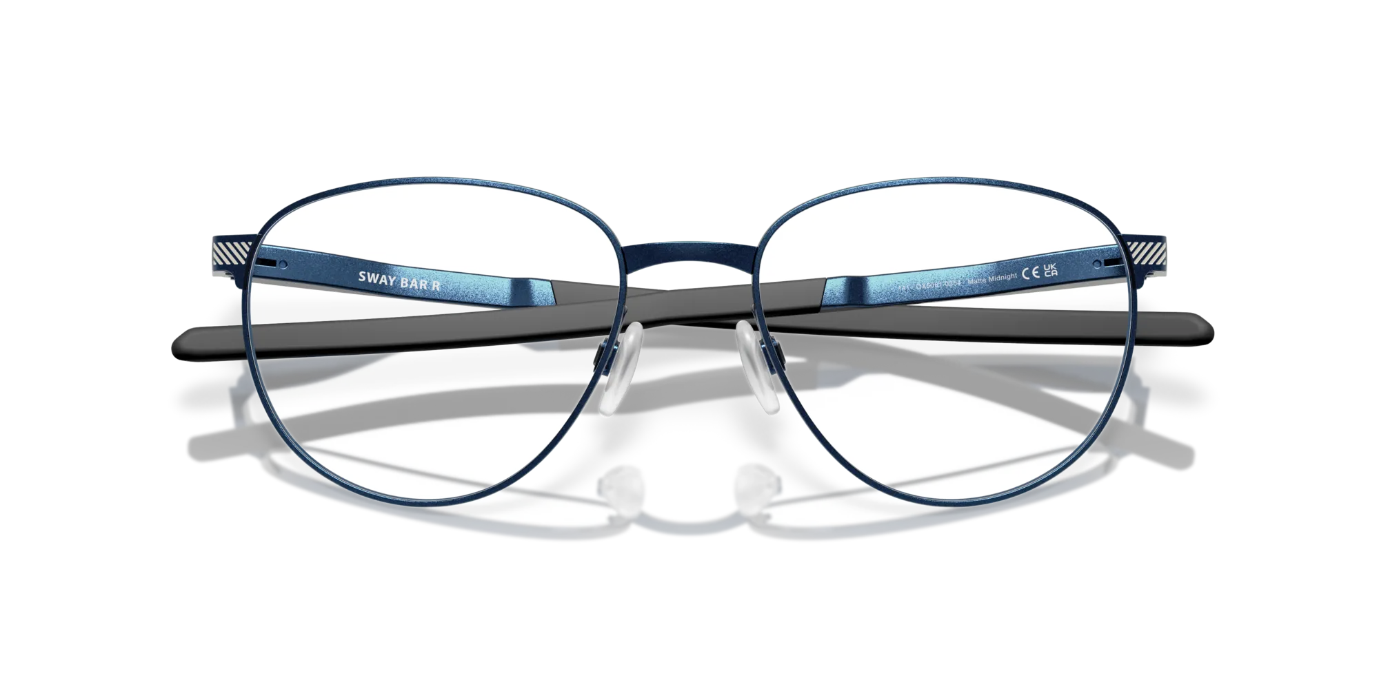 Oakley OX5081 SWAY BAR R 508103 Montature da vista Titanio Blu Rotonda Normale - immagine 2