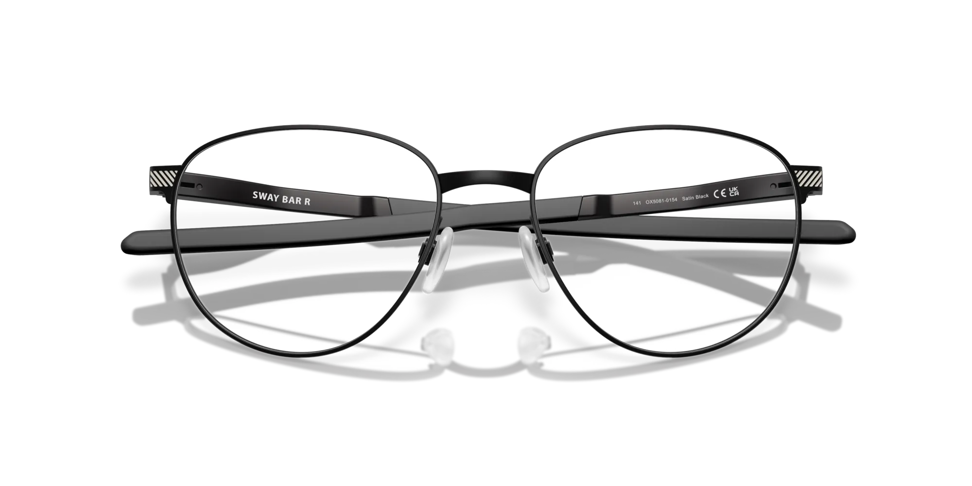 Oakley OX5081 SWAY BAR R 508101 Montature da vista Titanio Nero Rotonda Normale - immagine 2