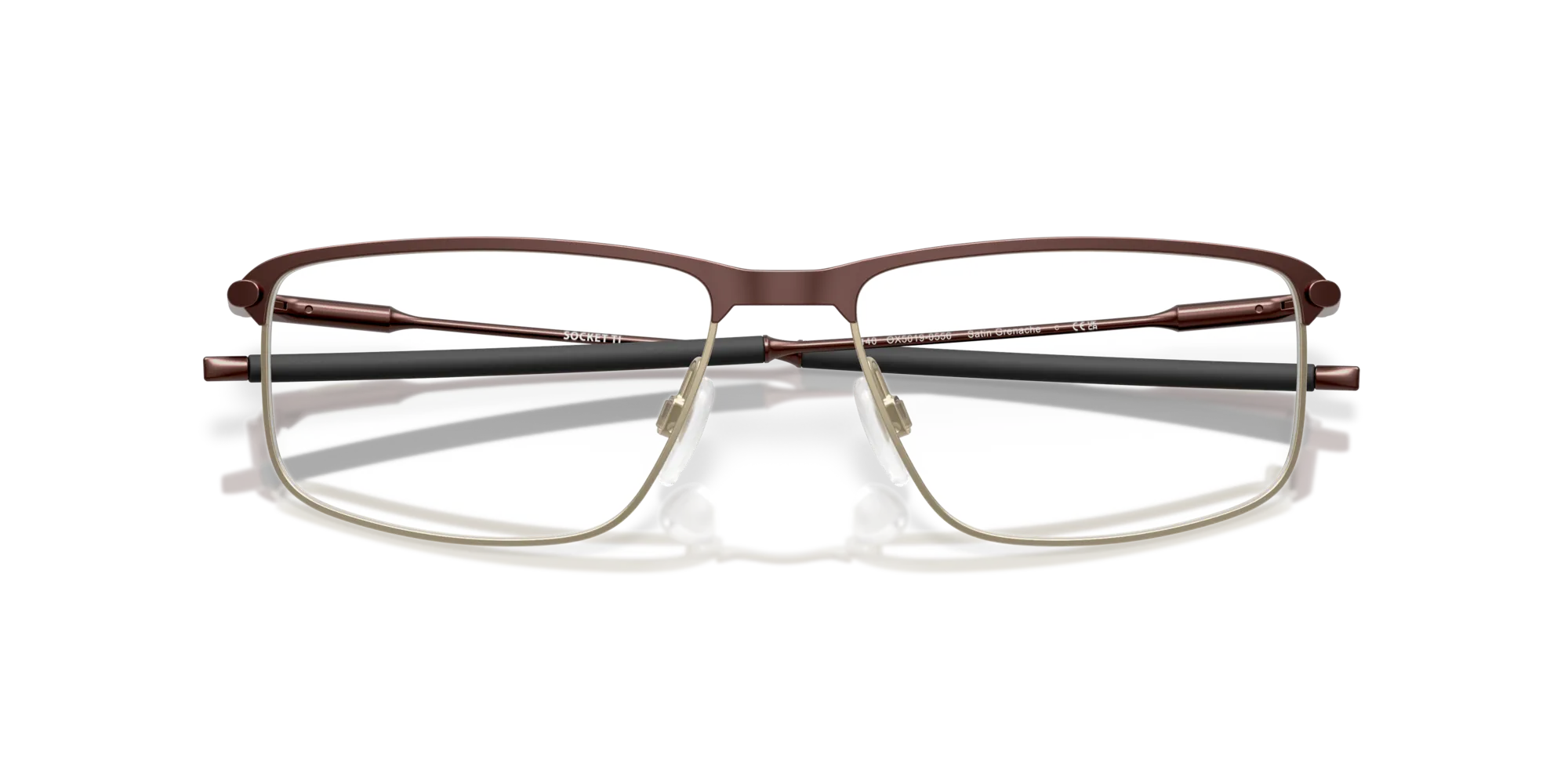 Oakley OX5019 SOCKET TI 501905 Montature da vista Titanio Rosso Squadrata Normale - immagine 2