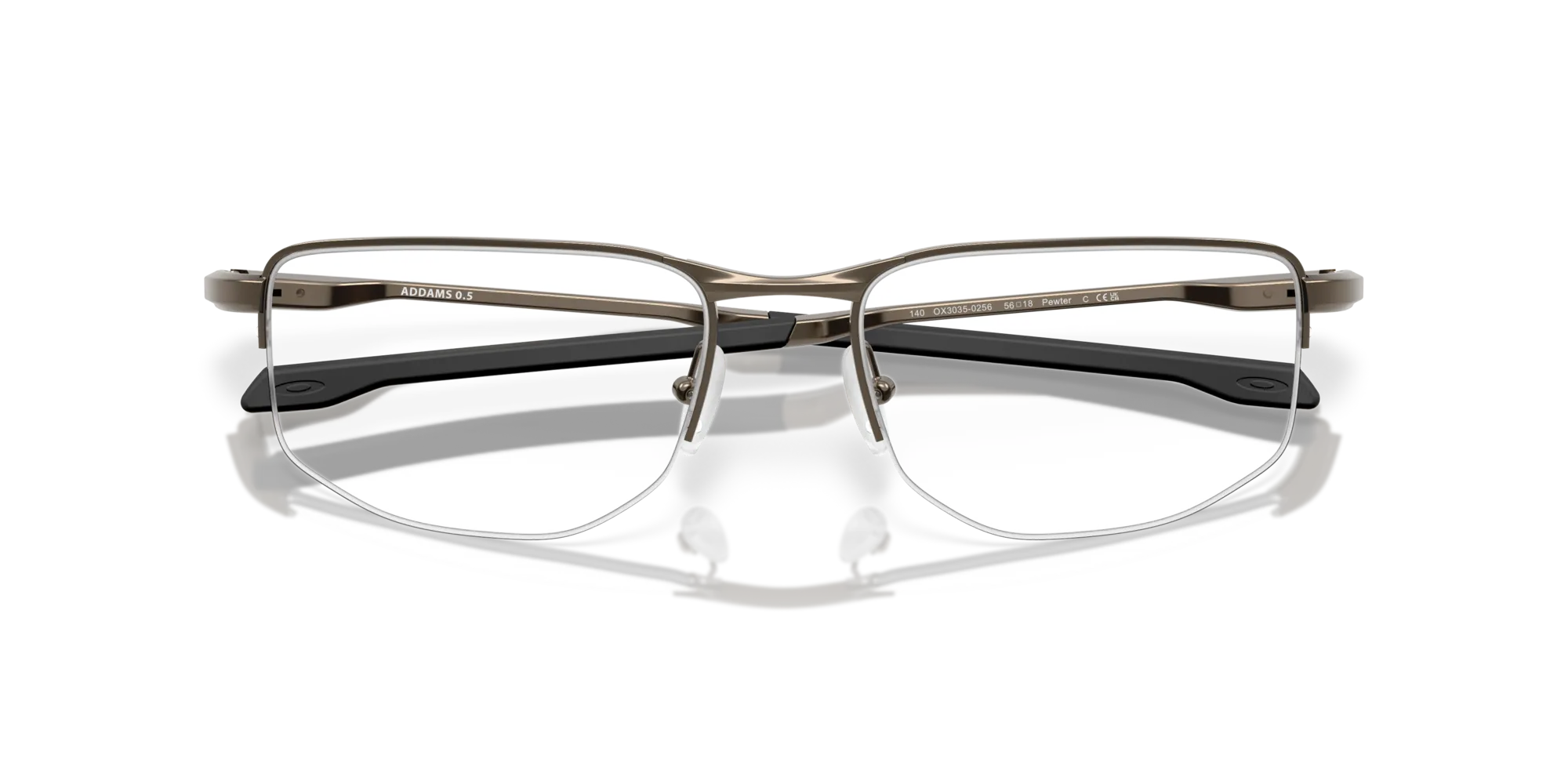 Oakley OX3035 ADDAMS 0.5 303502 Montature da vista Metallo Grigio Squadrata Normale - immagine 2