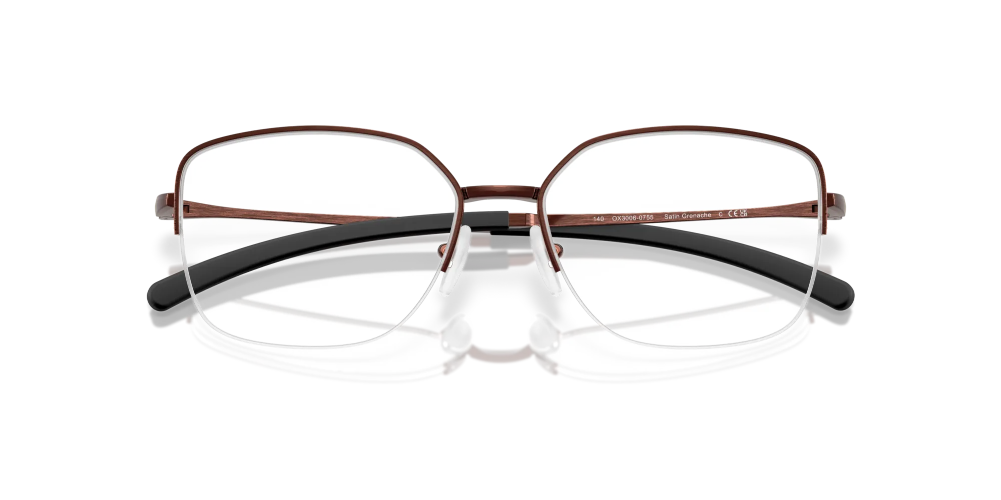Oakley OX3006 MOONGLOW 300607 Montature da vista Metallo Rosso Rotonda Normale - immagine 2