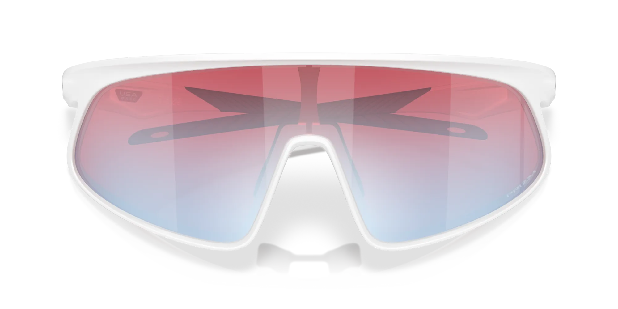 Oakley OO9484D RSLV 948408 Occhiali da sole O_Matter Bianco Rosso Squadrata Normale - immagine 2