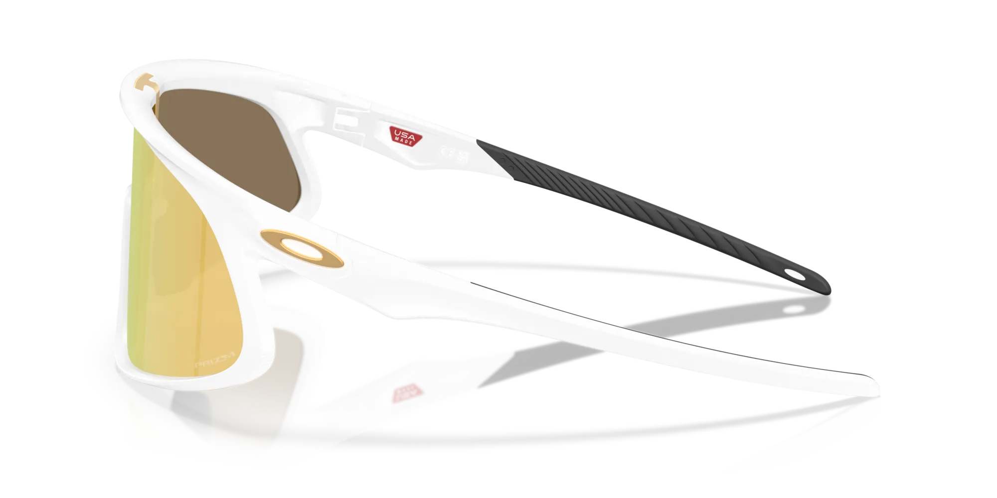 Oakley OO9484D RSLV 948404 Occhiali da sole O_Matter Bianco Oro Squadrata Normale - immagine 4