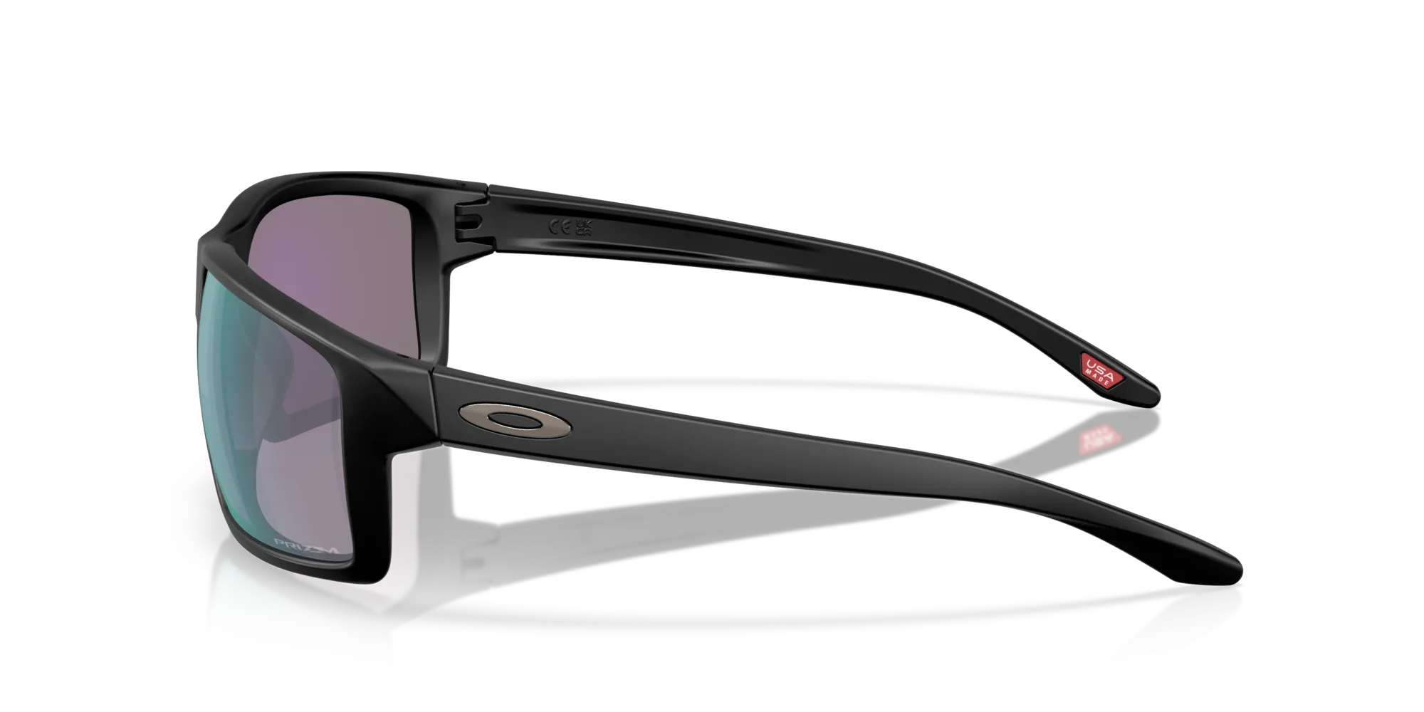 Oakley OO9470 GIBSTON XL 947007 Occhiali da sole O_Matter Nero Verde Squadrata Normale - immagine 4