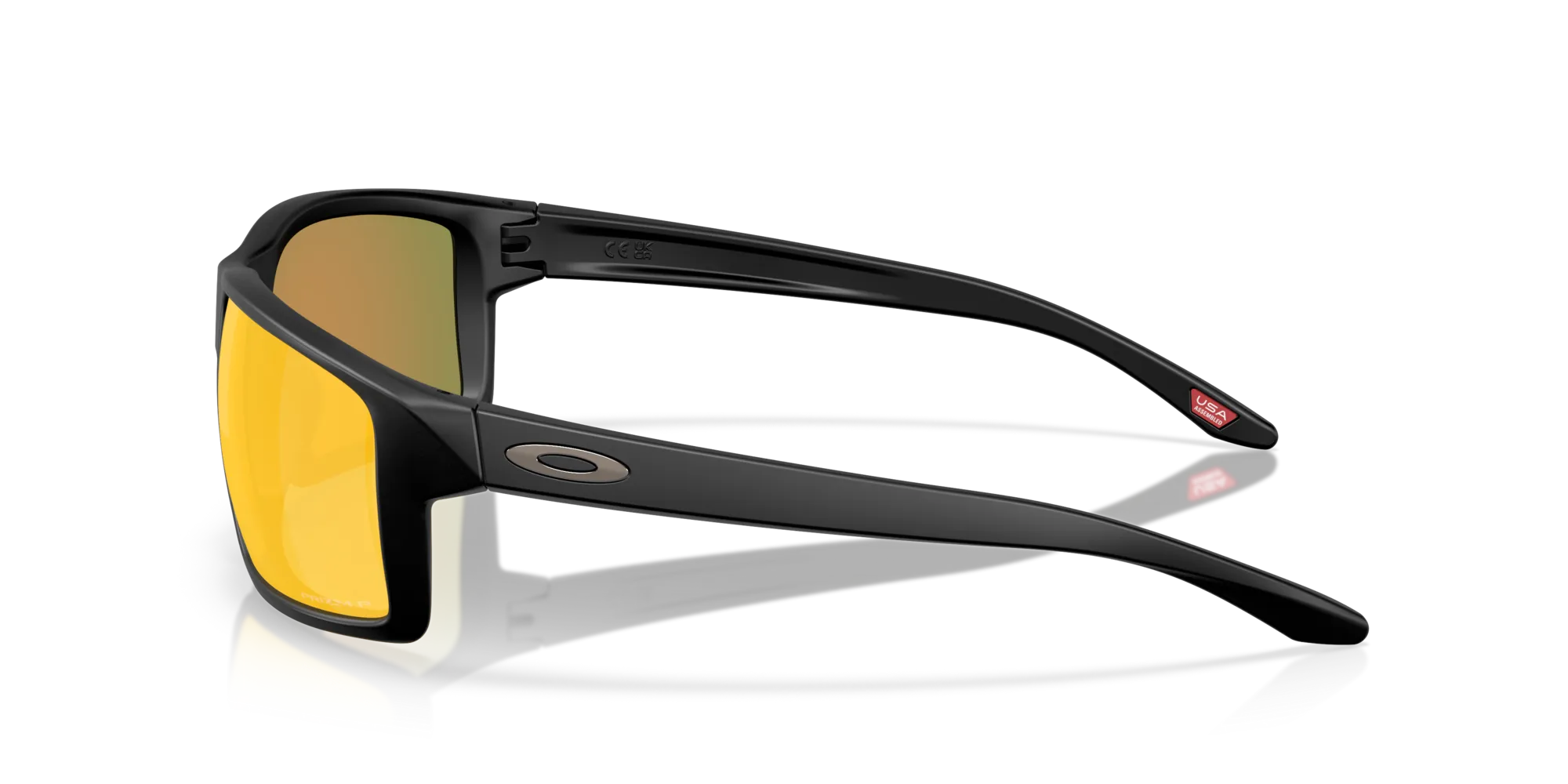 Oakley OO9470 GIBSTON XL 947006 Occhiali da sole O_Matter Nero Rosso Squadrata Polarizzata - immagine 4