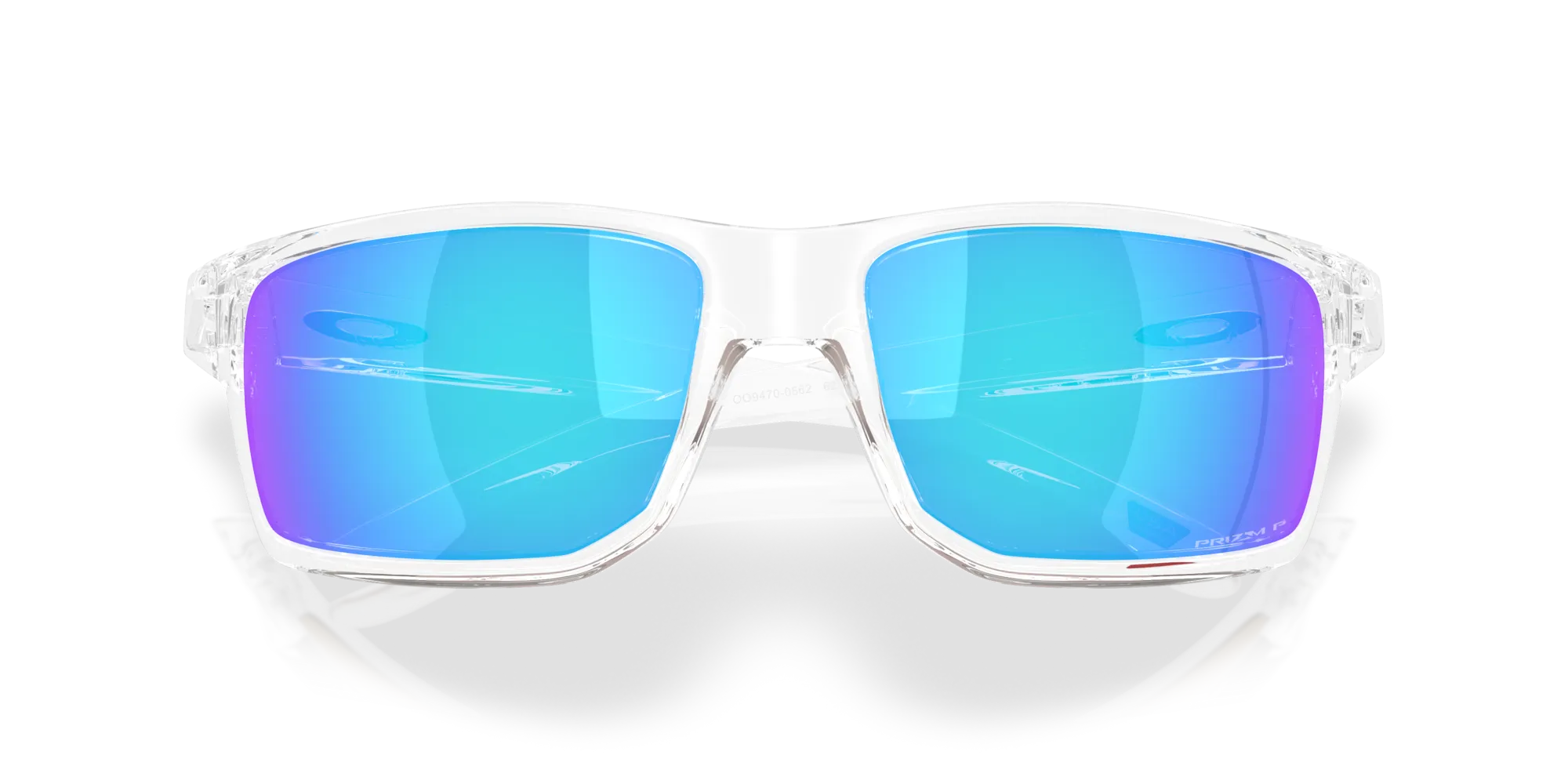 Oakley OO9470 GIBSTON XL 947005 Occhiali da sole O_Matter Trasparente Blu Squadrata Polarizzata - immagine 2