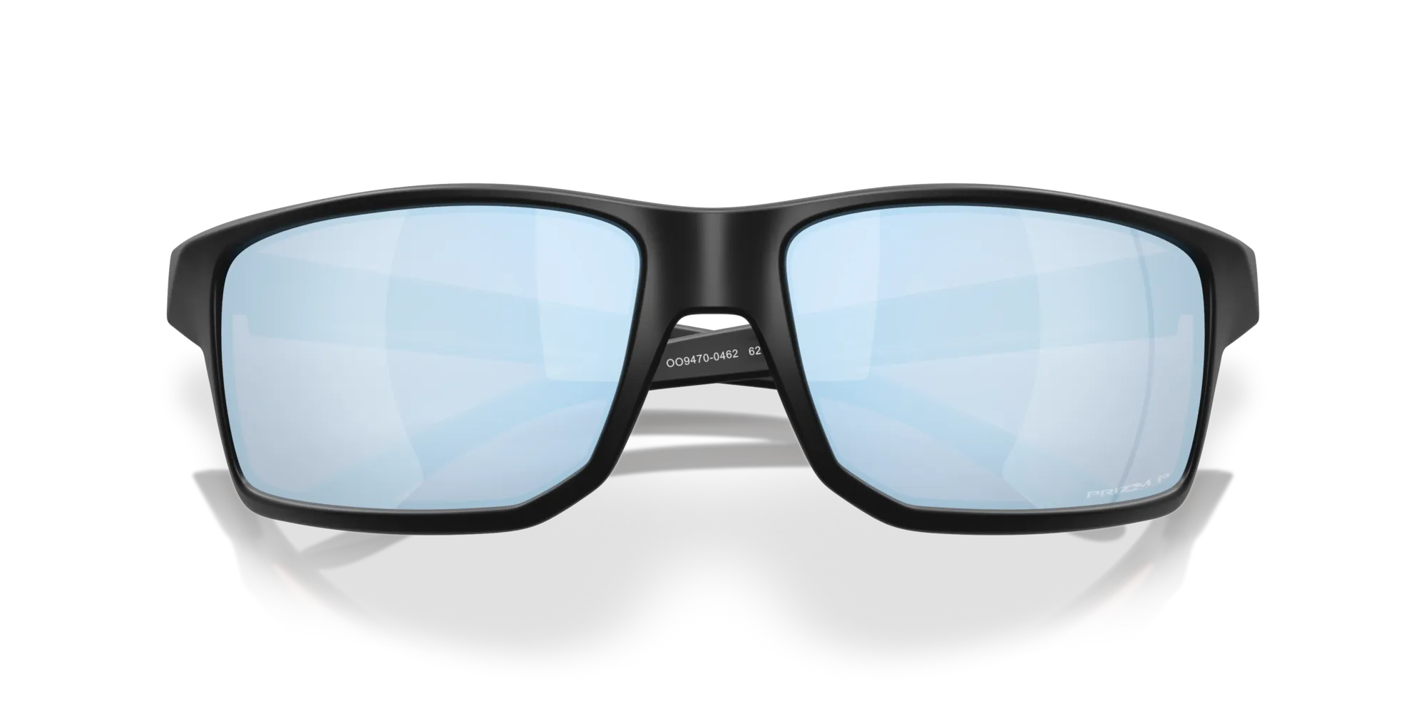 Oakley OO9470 GIBSTON XL 947004 Occhiali da sole O_Matter Nero Blu Squadrata Polarizzata - immagine 2