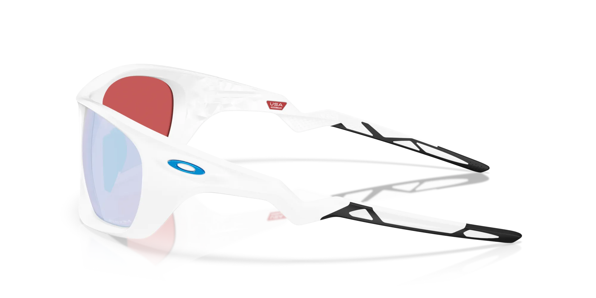 Oakley OO9431 LATERALIS 943109 Occhiali da sole O_Matter Bianco Rosso Squadrata Normale - immagine 4