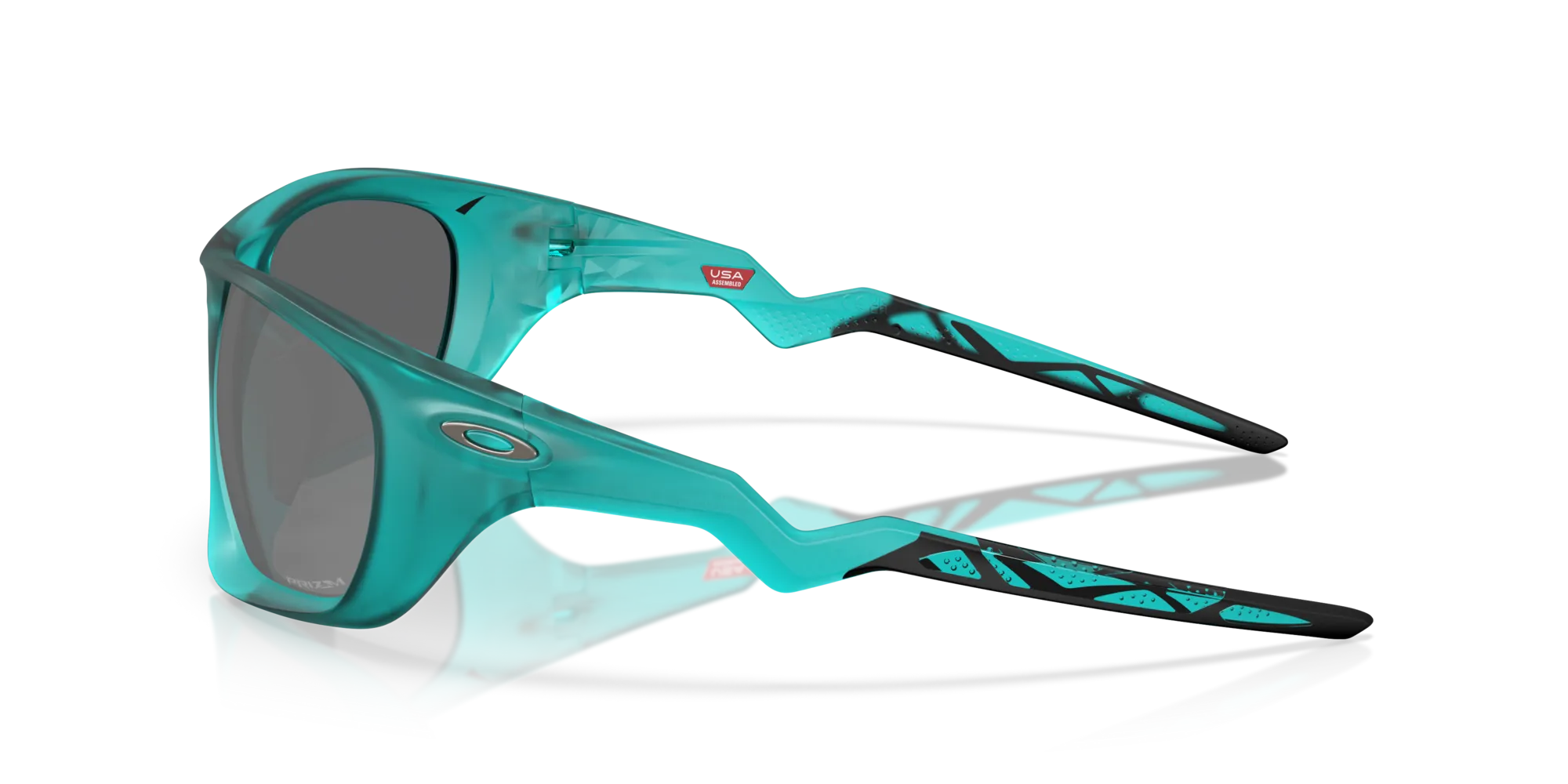 Oakley OO9431 LATERALIS 943108 Occhiali da sole O_Matter Verde Grigio Squadrata Normale - immagine 4
