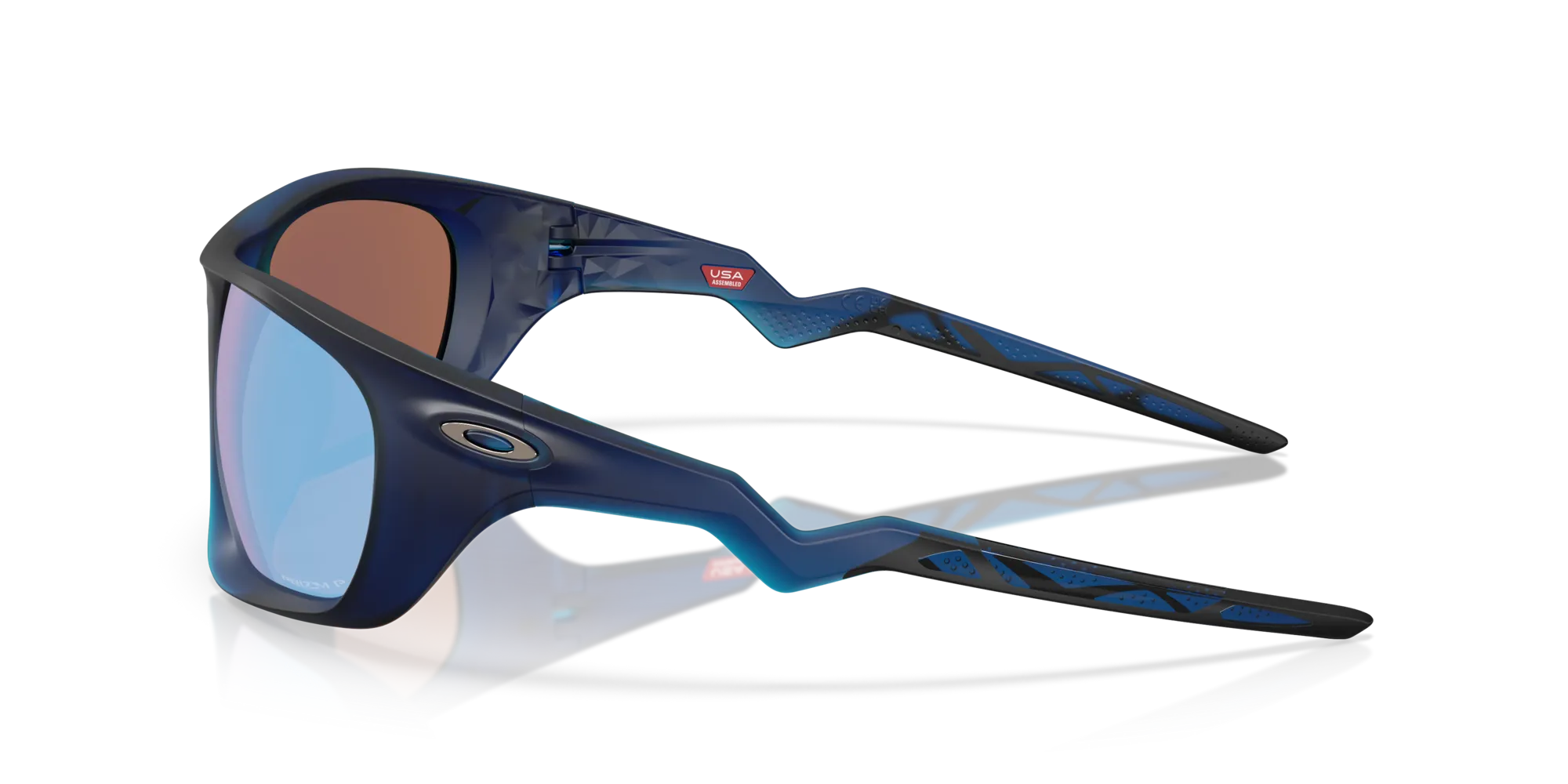 Oakley OO9431 LATERALIS 943103 Occhiali da sole O_Matter Blu Blu Squadrata Polarizzata - immagine 4