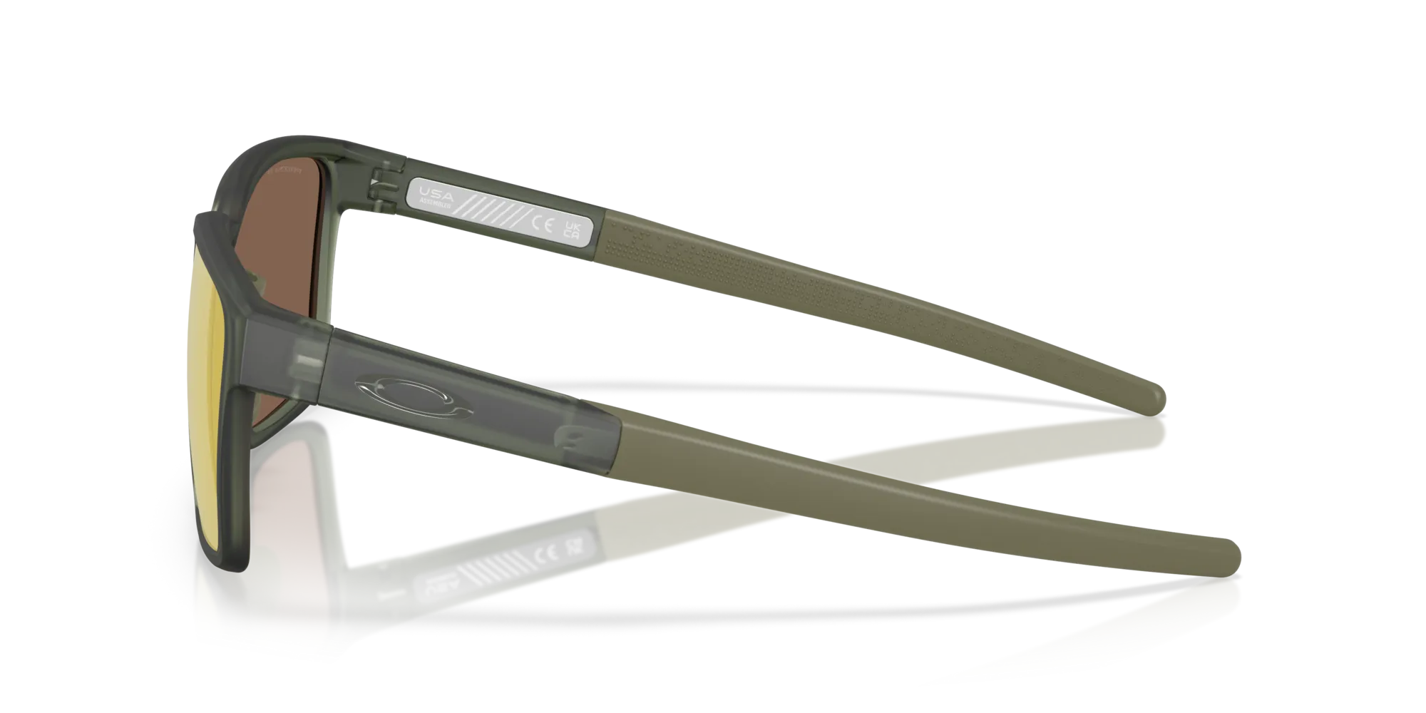 Oakley OO9430 ACTUATOR SQ 943006 Occhiali da sole O_Matter Verde Oro Squadrata Polarizzata - immagine 4