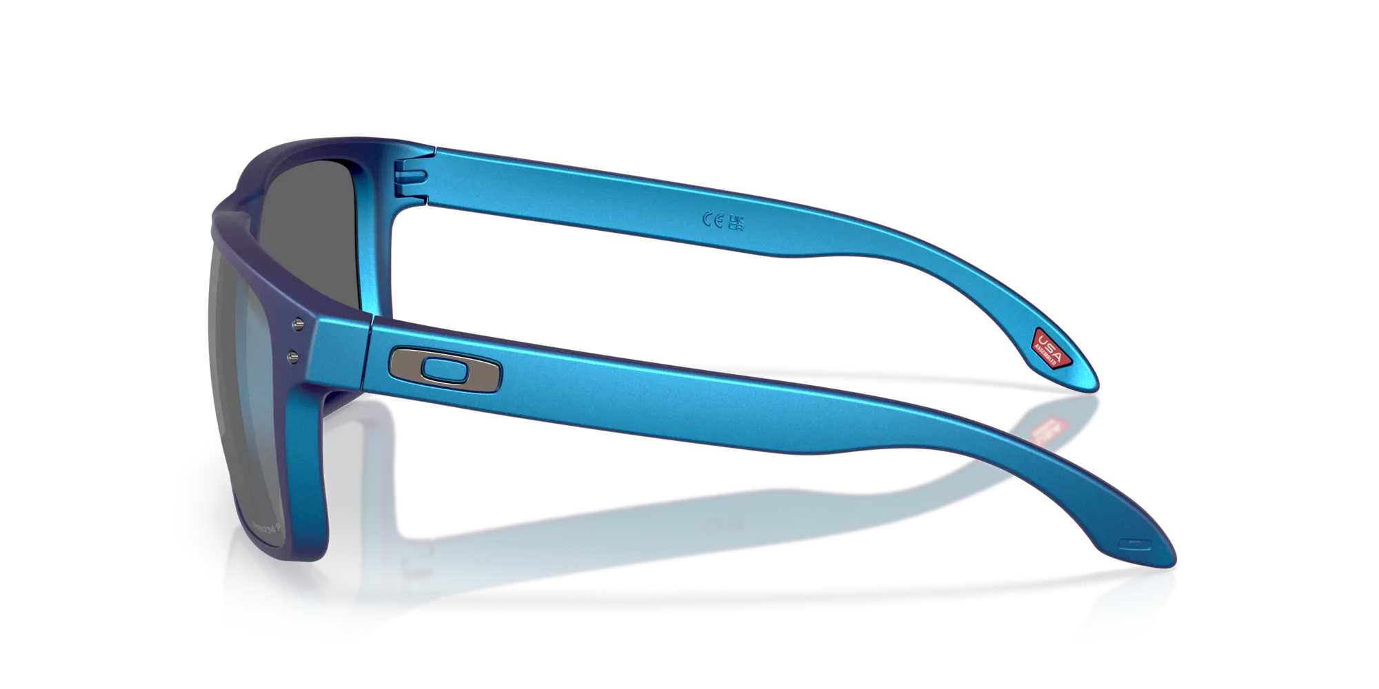 Oakley OO9417 HOLBROOK XL 941747 Occhiali da sole O_Matter Blu Grigio Squadrata Polarizzata - immagine 4