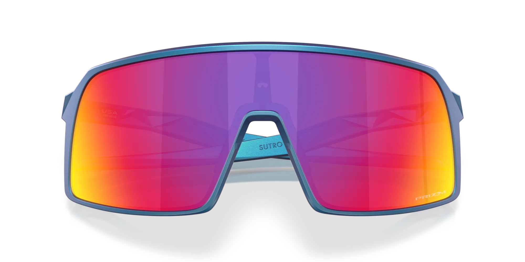 Oakley OO9406 SUTRO 9406C1 Occhiali da sole O_Matter Blu Viola Maschera Normale - immagine 2
