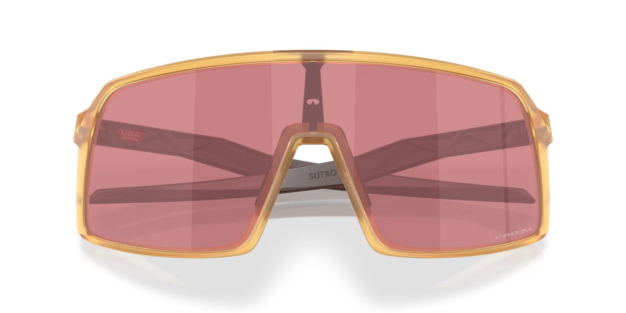 Oakley OO9406 SUTRO 9406B9 Occhiali da sole O_Matter Arancione Viola Maschera Normale - immagine 2
