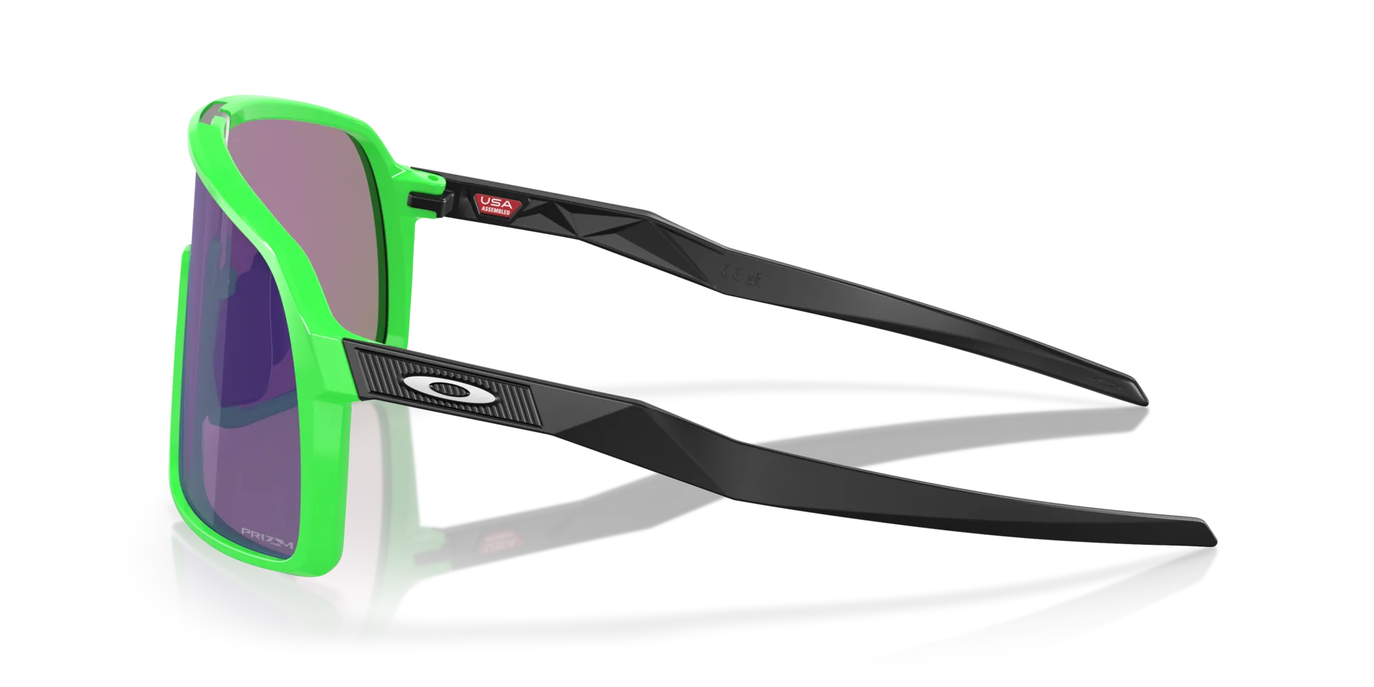 Oakley OO9406 SUTRO 9406B4 Occhiali da sole O_Matter Verde Verde Maschera Normale - immagine 4