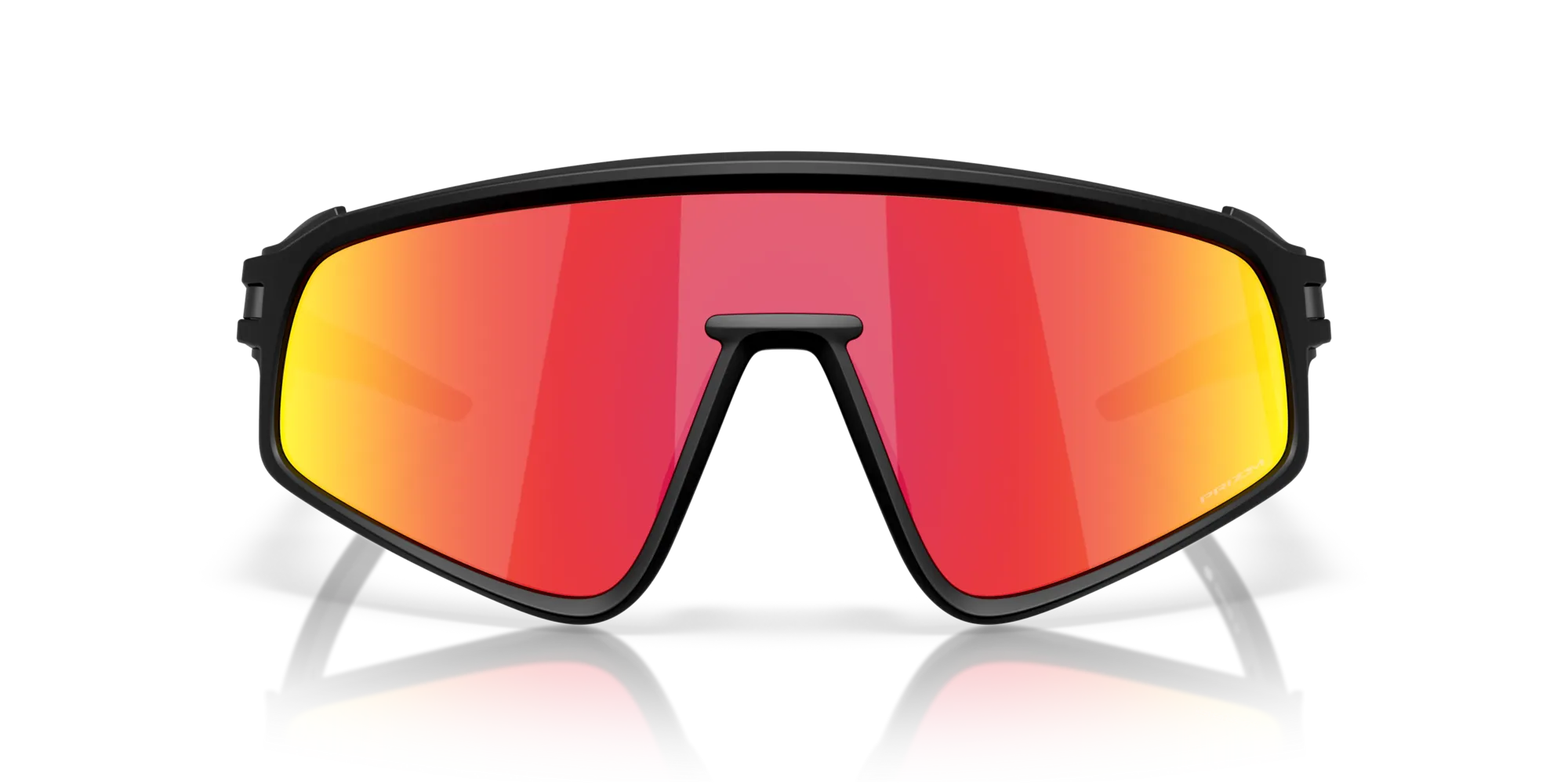 Oakley OO9404 LATCH PANEL 940416 Occhiali da sole O_Matter Nero Rosso Maschera Normale - immagine 3