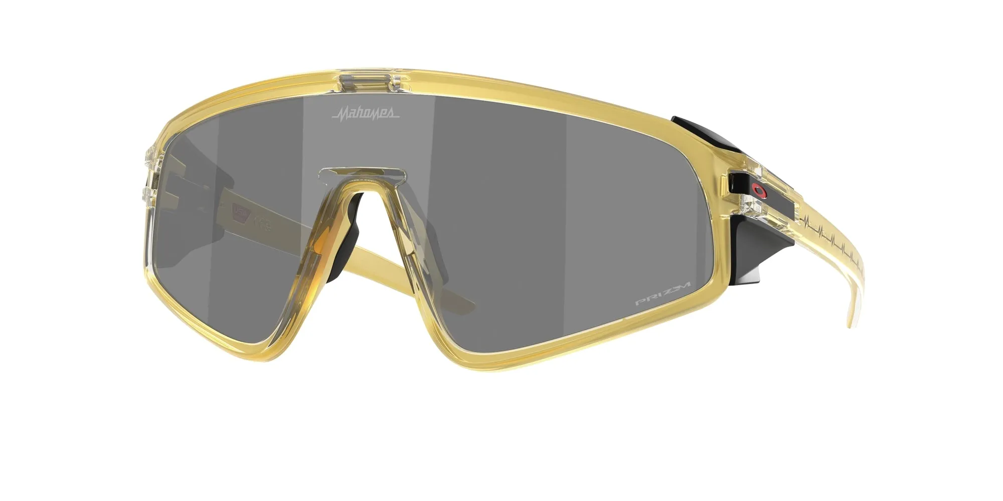 Oakley OO9404 LATCH PANEL 940414 Occhiali da sole O_Matter Oro Grigio Maschera Normale - immagine 1