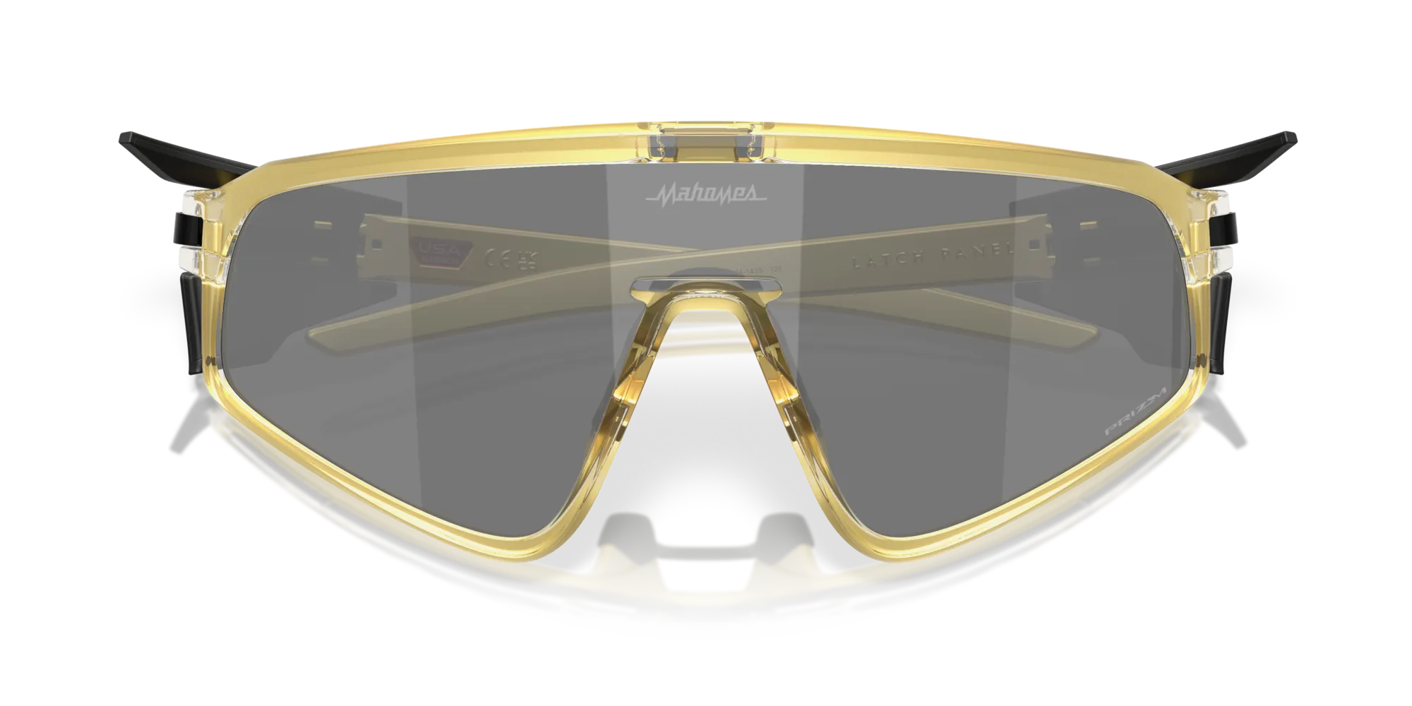Oakley OO9404 LATCH PANEL 940414 Occhiali da sole O_Matter Oro Grigio Maschera Normale - immagine 2