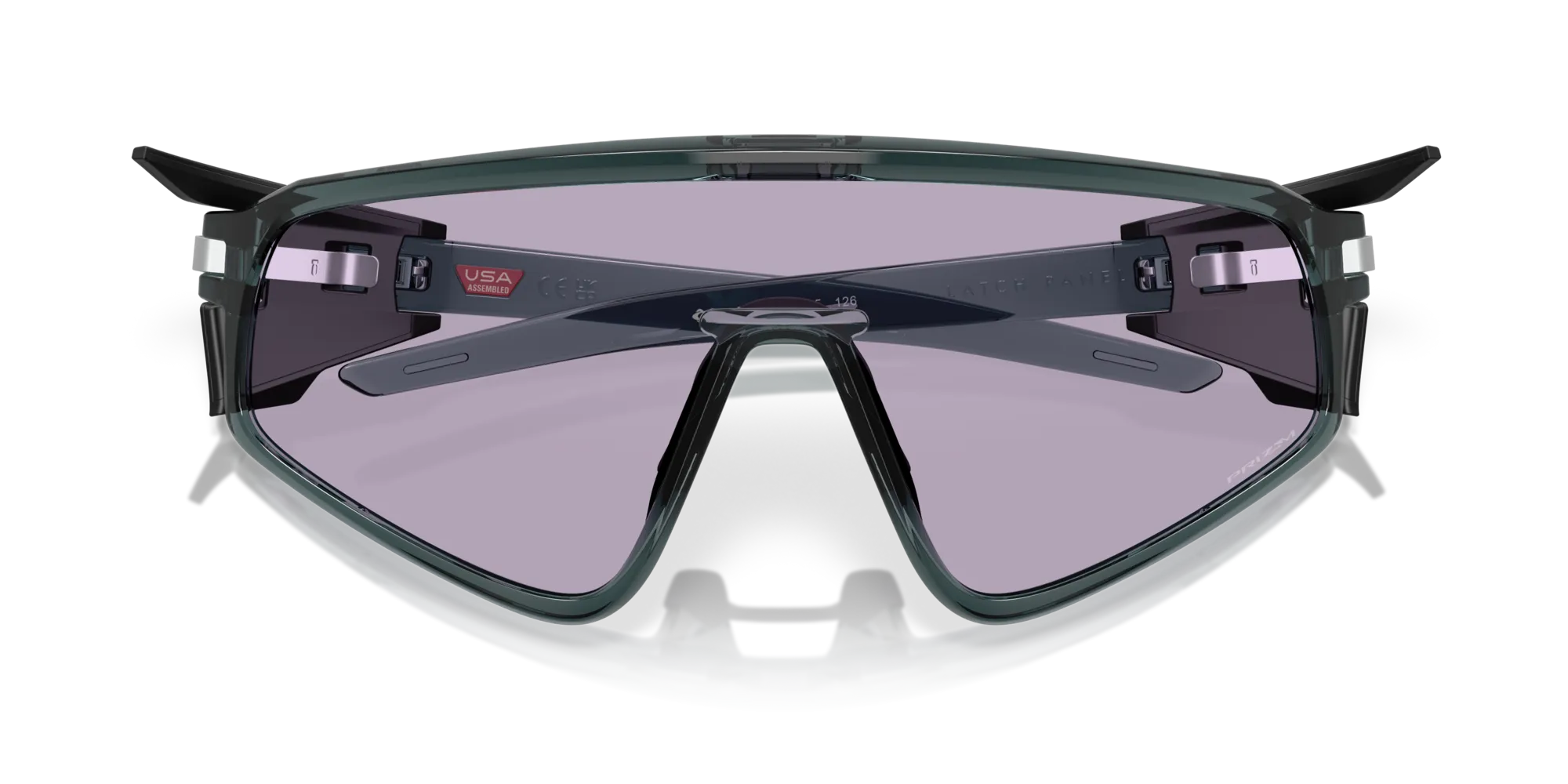 Oakley OO9404 LATCH PANEL 940413 Occhiali da sole O_Matter Nero Maschera Normale - immagine 2