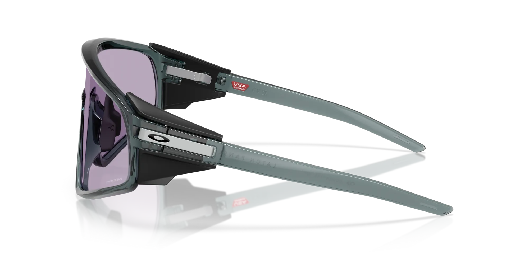 Oakley OO9404 LATCH PANEL 940413 Occhiali da sole O_Matter Nero Maschera Normale - immagine 4
