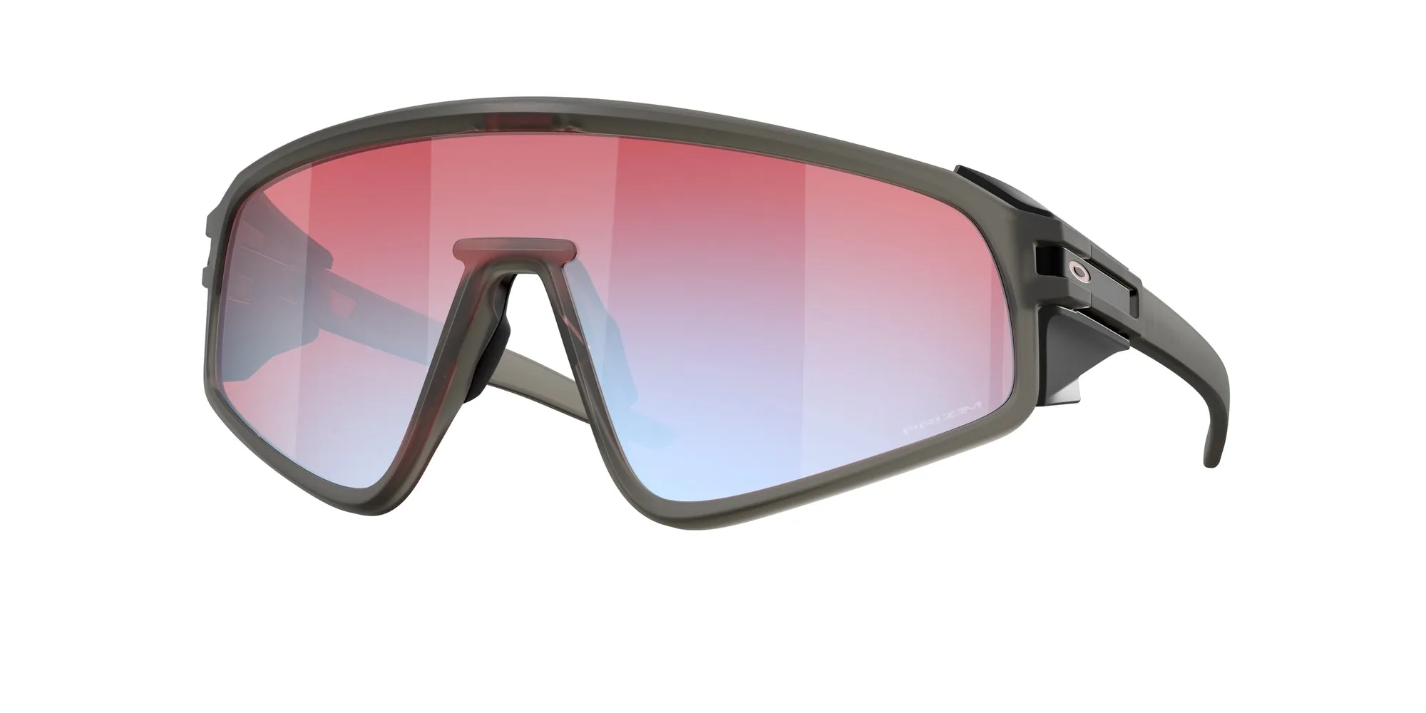 Oakley OO9404 LATCH PANEL 940412 Occhiali da sole O_Matter Grigio Rosso Maschera Normale - immagine 1
