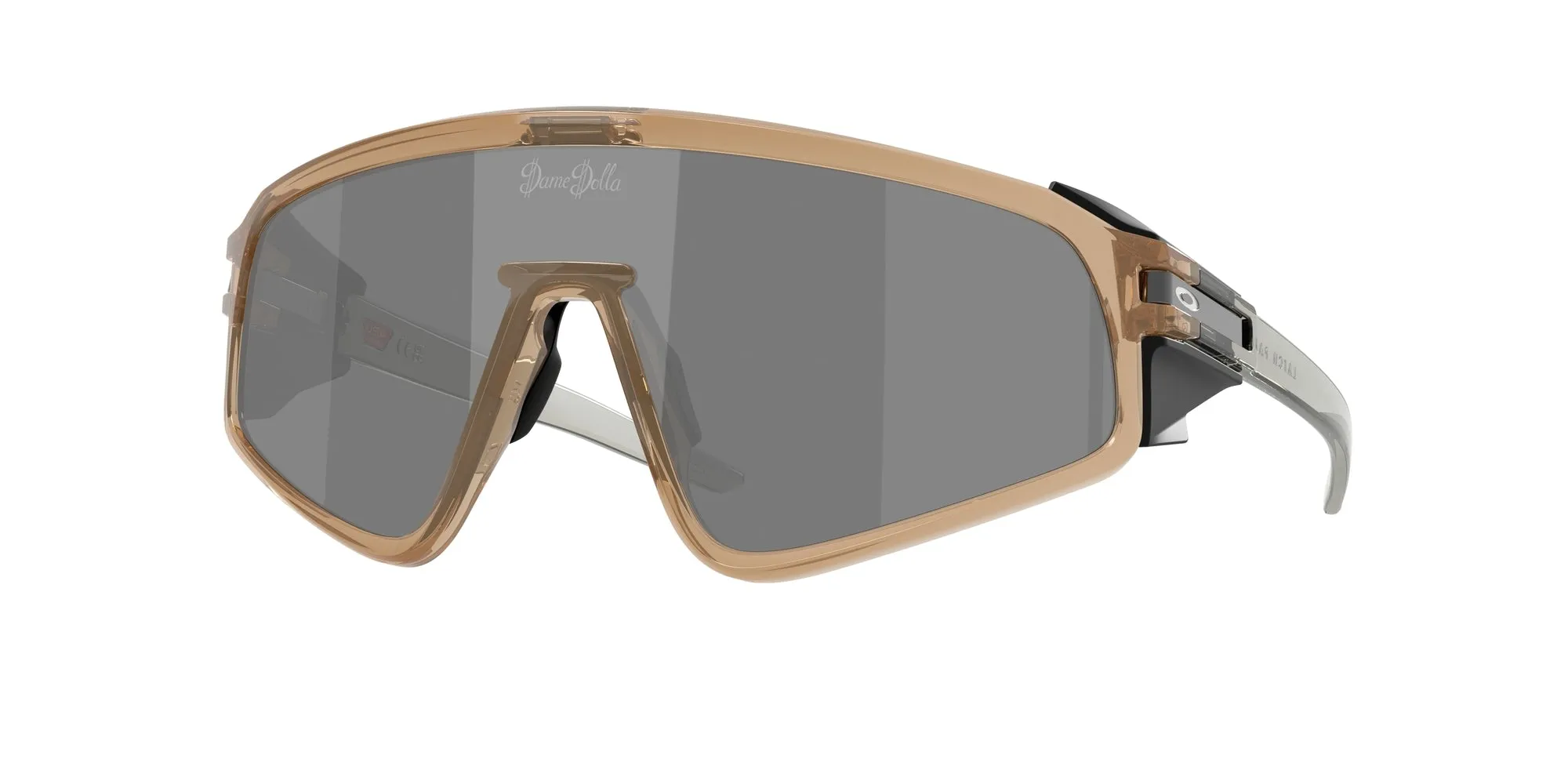 Oakley OO9404 LATCH PANEL 940407 Occhiali da sole O_Matter Marrone Grigio Maschera Normale - immagine 1