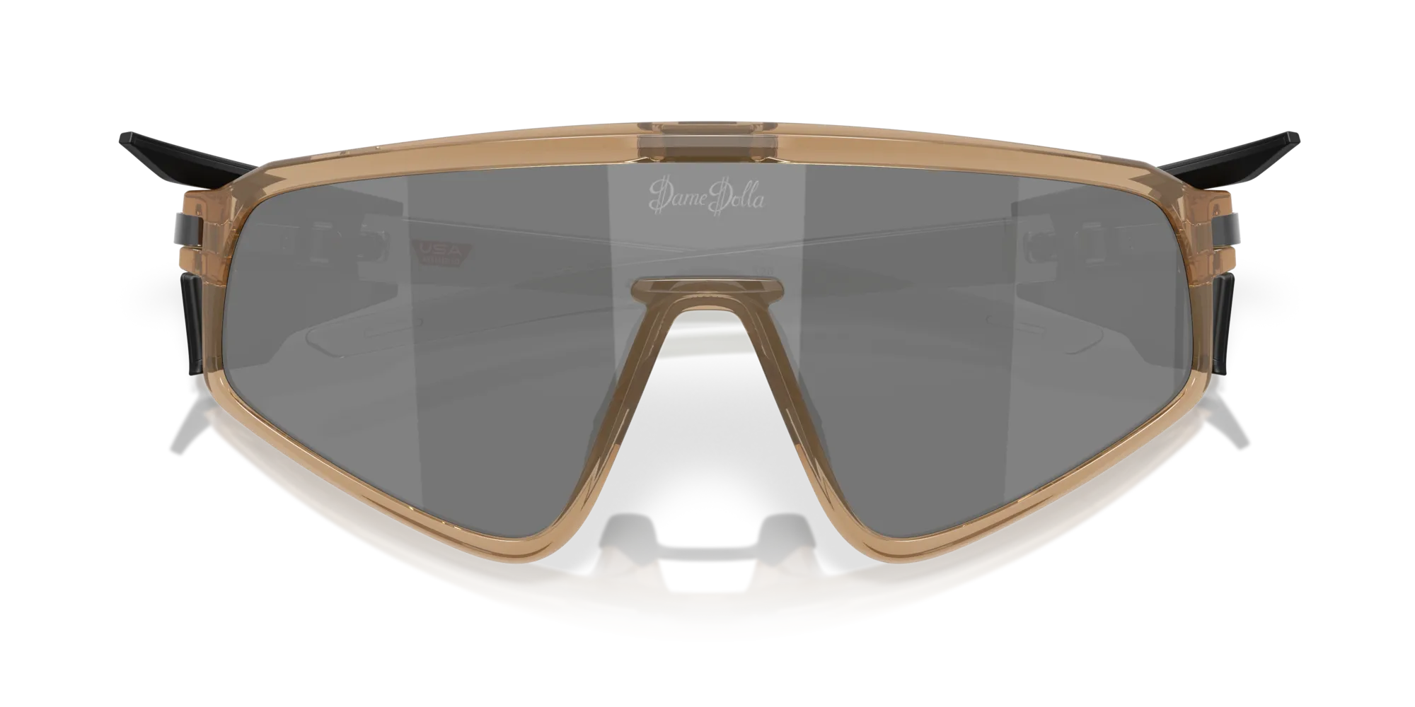 Oakley OO9404 LATCH PANEL 940407 Occhiali da sole O_Matter Marrone Grigio Maschera Normale - immagine 2