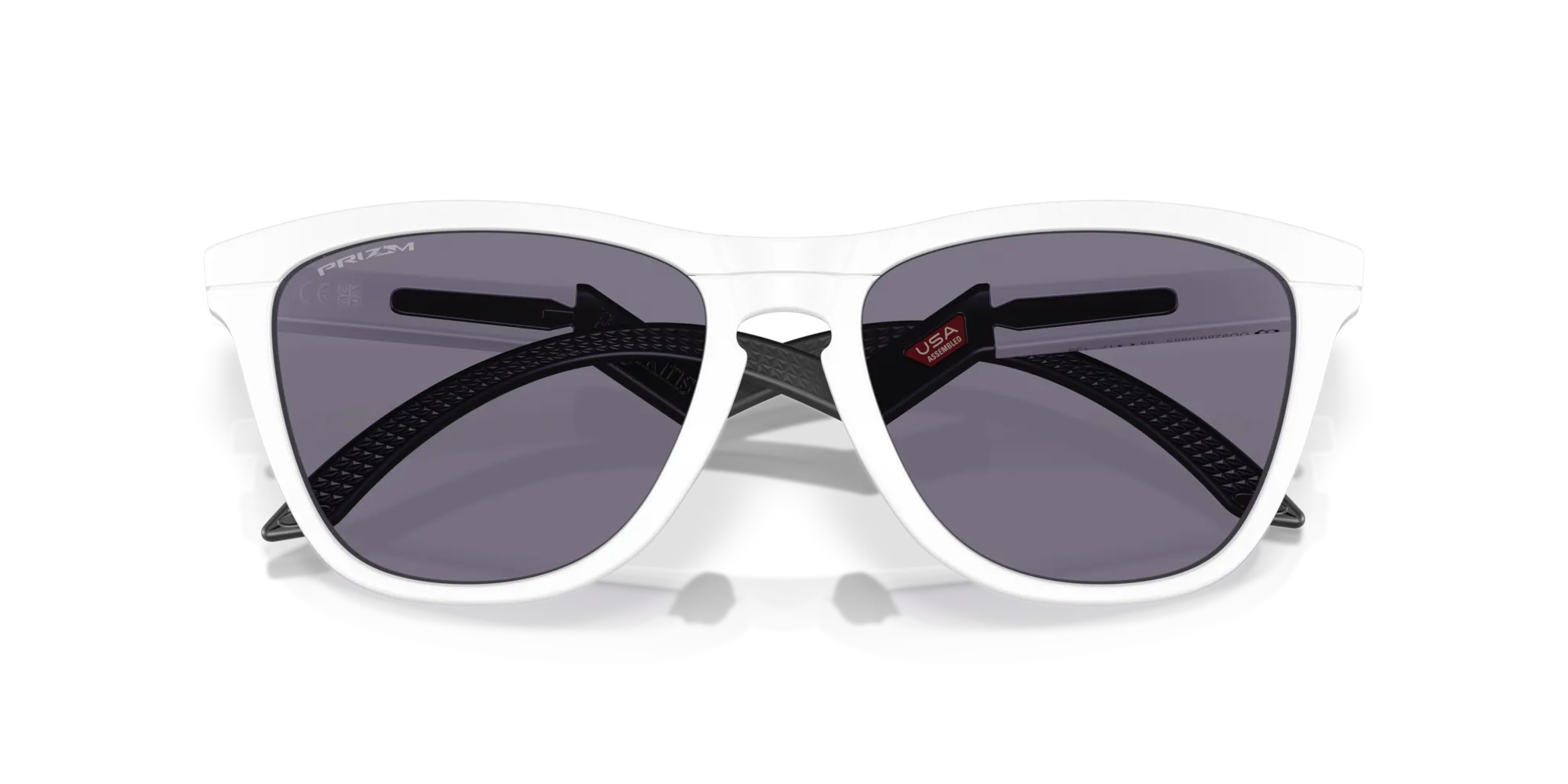 Oakley OO9289 FROGSKINS HYBRID 928908 Occhiali da sole O_Matter Bianco Grigio Rotonda Normale - immagine 2