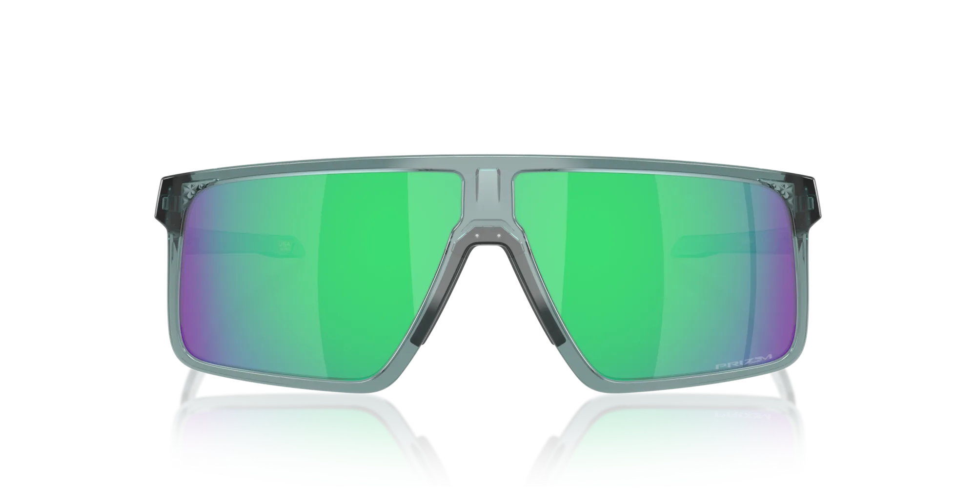 Oakley OO9285 HELUX 928509 Occhiali da sole O_Matter Nero Verde Squadrata Normale - immagine 3
