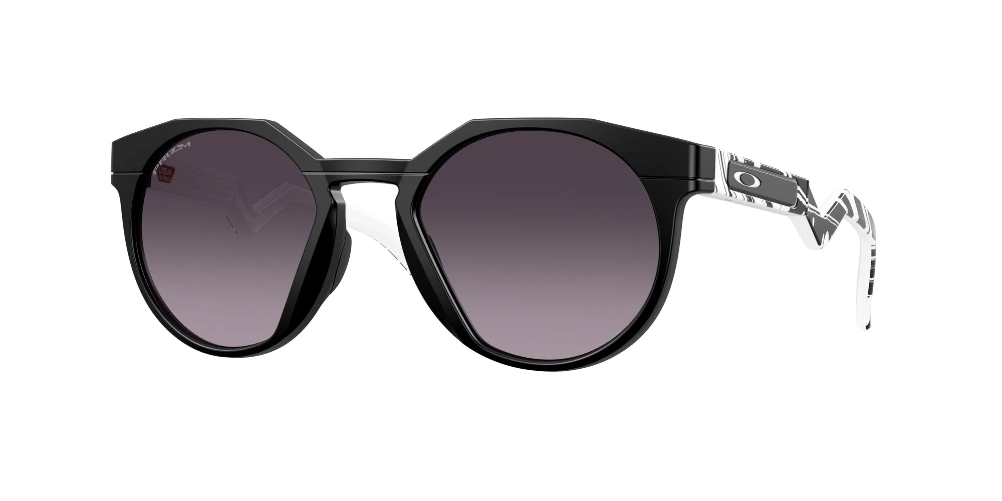 Oakley OO9242 HSTN 924212 Occhiali da sole O_Matter Nero Grigio Rotonda Normale - immagine 1