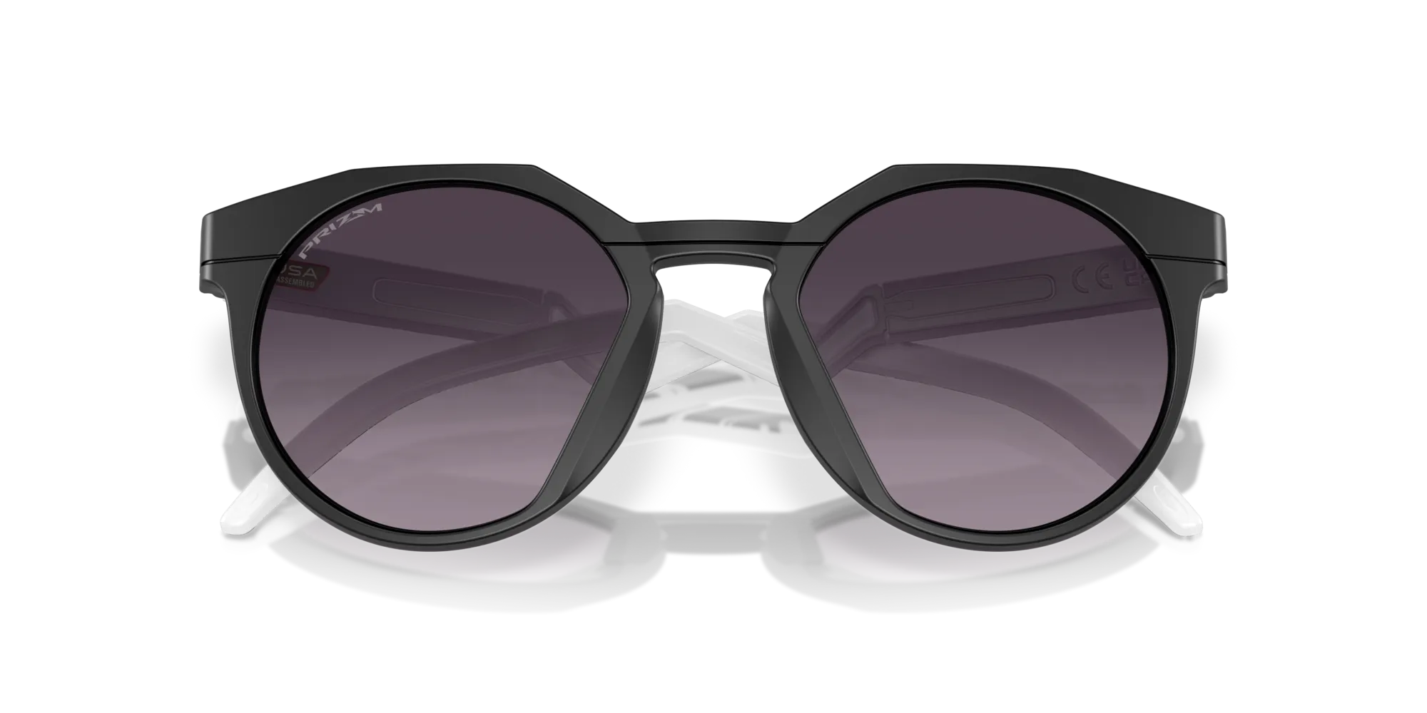 Oakley OO9242 HSTN 924212 Occhiali da sole O_Matter Nero Grigio Rotonda Normale - immagine 2