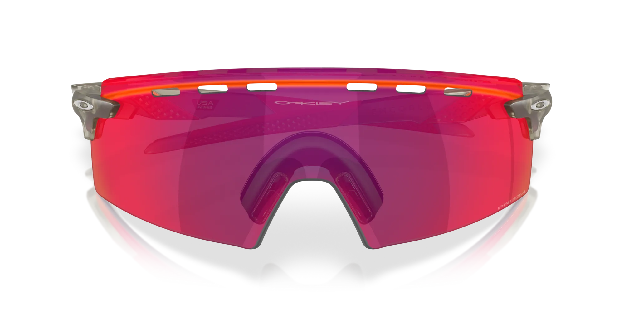 Oakley OO9235 ENCODER STRIKE VENTED 923520 Occhiali da sole O_Matter Grigio Viola Maschera Normale - immagine 2