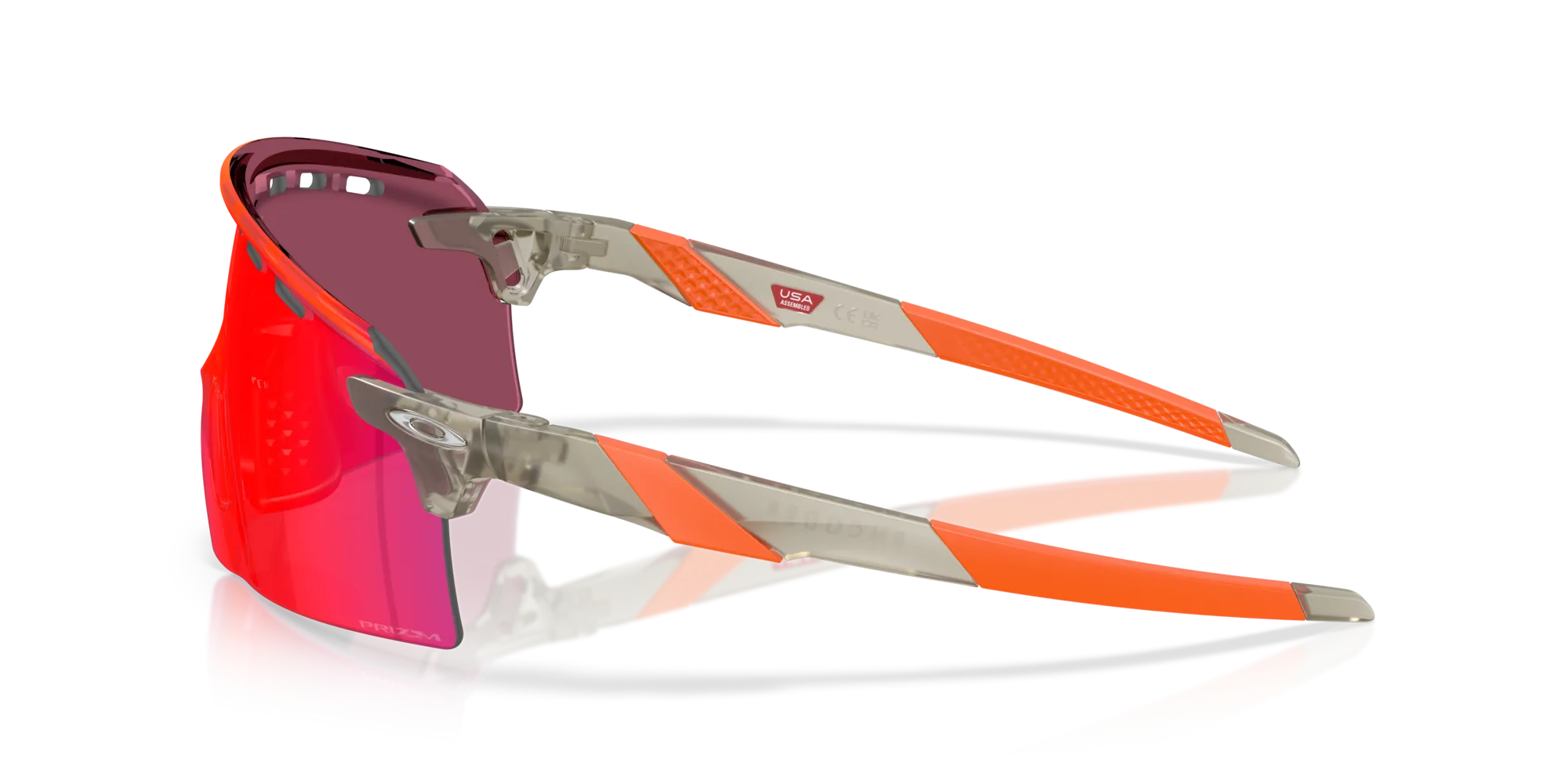 Oakley OO9235 ENCODER STRIKE VENTED 923520 Occhiali da sole O_Matter Grigio Viola Maschera Normale - immagine 4