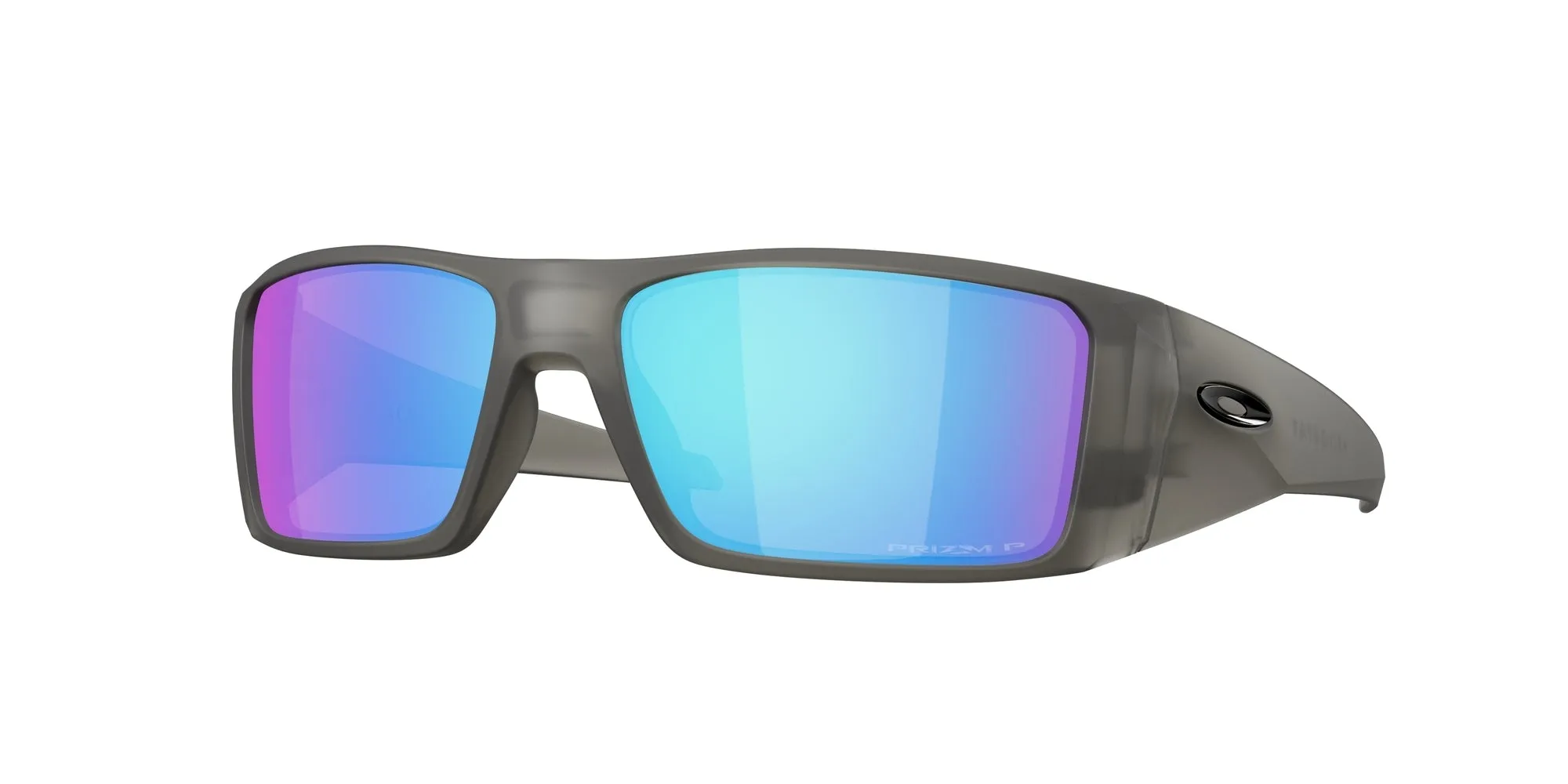 Oakley OO9231 HELIOSTAT 923124 Occhiali da sole O_Matter Grigio Blu Squadrata Polarizzata - immagine 1