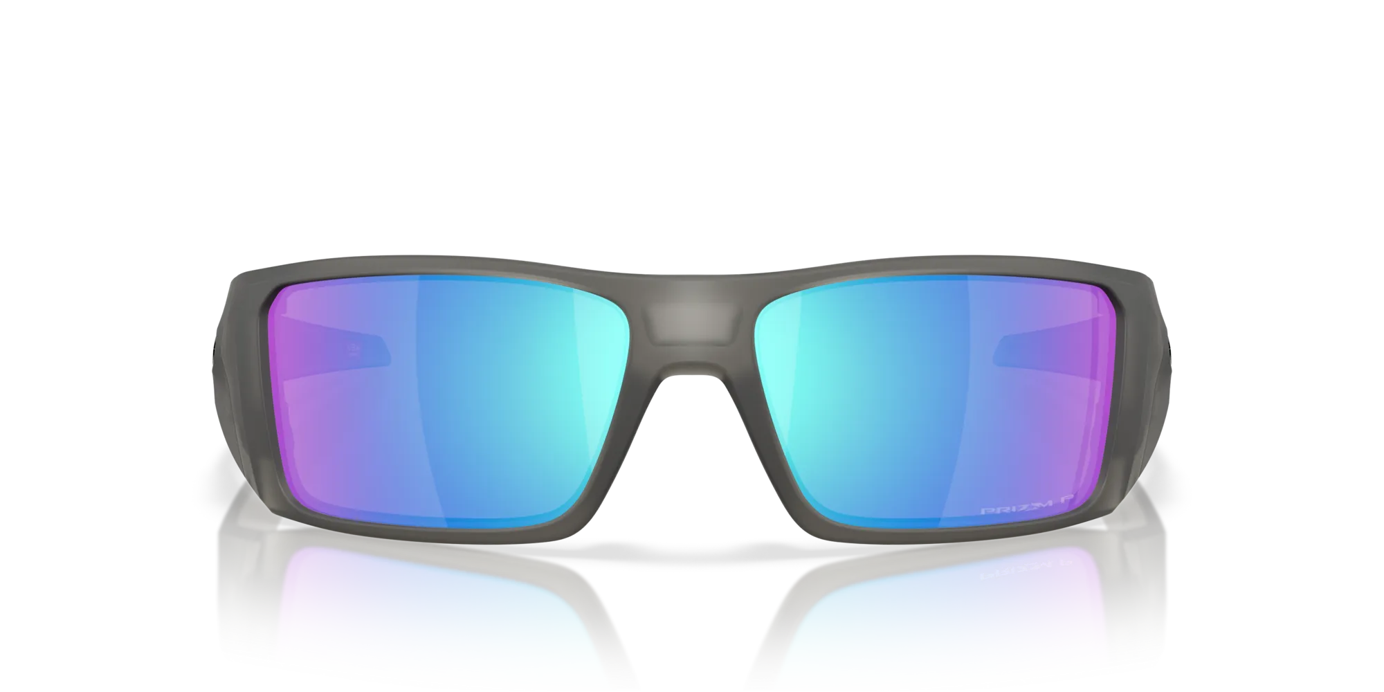 Oakley OO9231 HELIOSTAT 923124 Occhiali da sole O_Matter Grigio Blu Squadrata Polarizzata - immagine 3