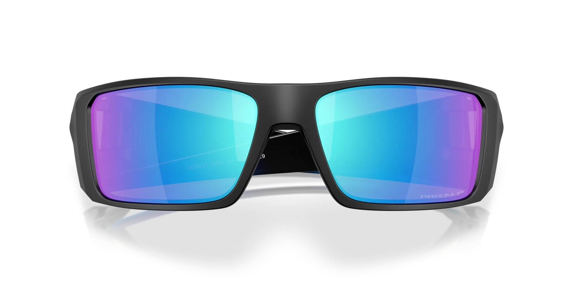 Oakley OO9231 HELIOSTAT 923123 Occhiali da sole O_Matter Nero Blu Squadrata Polarizzata - immagine 2
