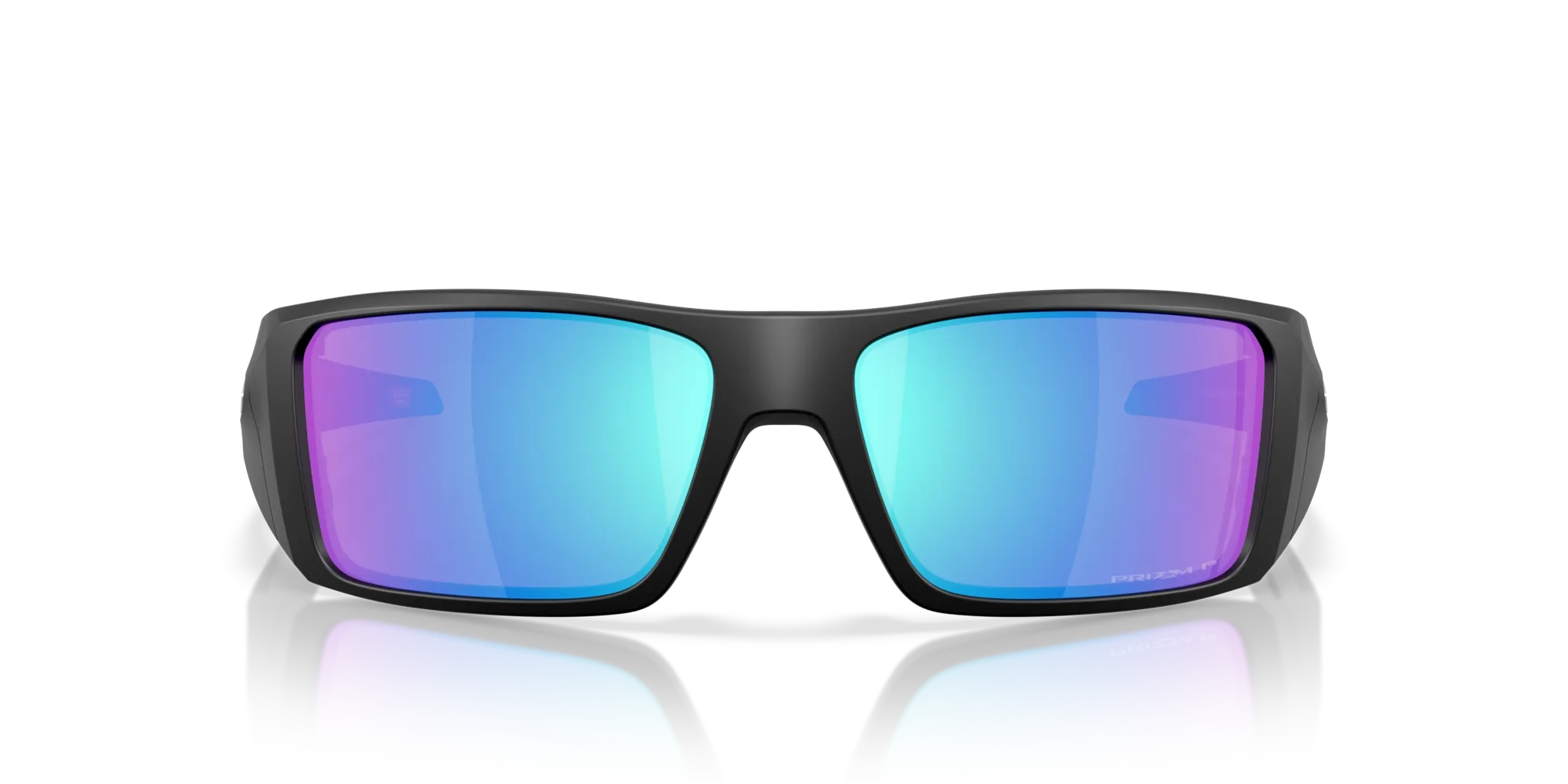 Oakley OO9231 HELIOSTAT 923123 Occhiali da sole O_Matter Nero Blu Squadrata Polarizzata - immagine 3