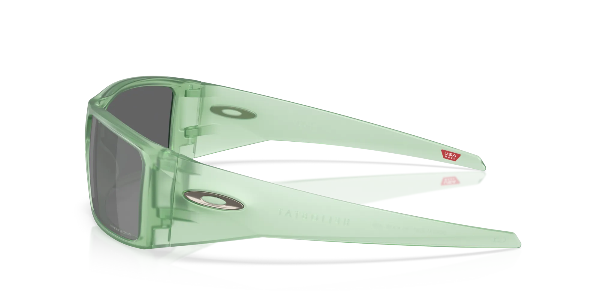 Oakley OO9231 HELIOSTAT 923122 Occhiali da sole O_Matter Verde Grigio Squadrata Normale - immagine 4