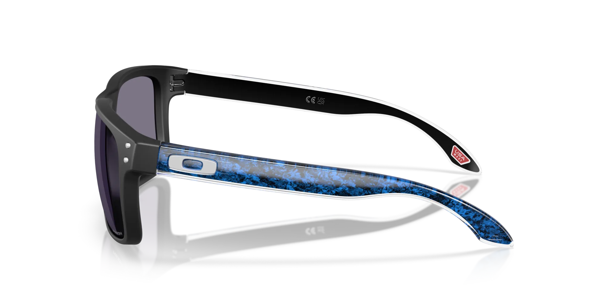 Oakley OO9102 HOLBROOK 9102Z3 Occhiali da sole O_Matter Nero Grigio Squadrata Normale - immagine 4