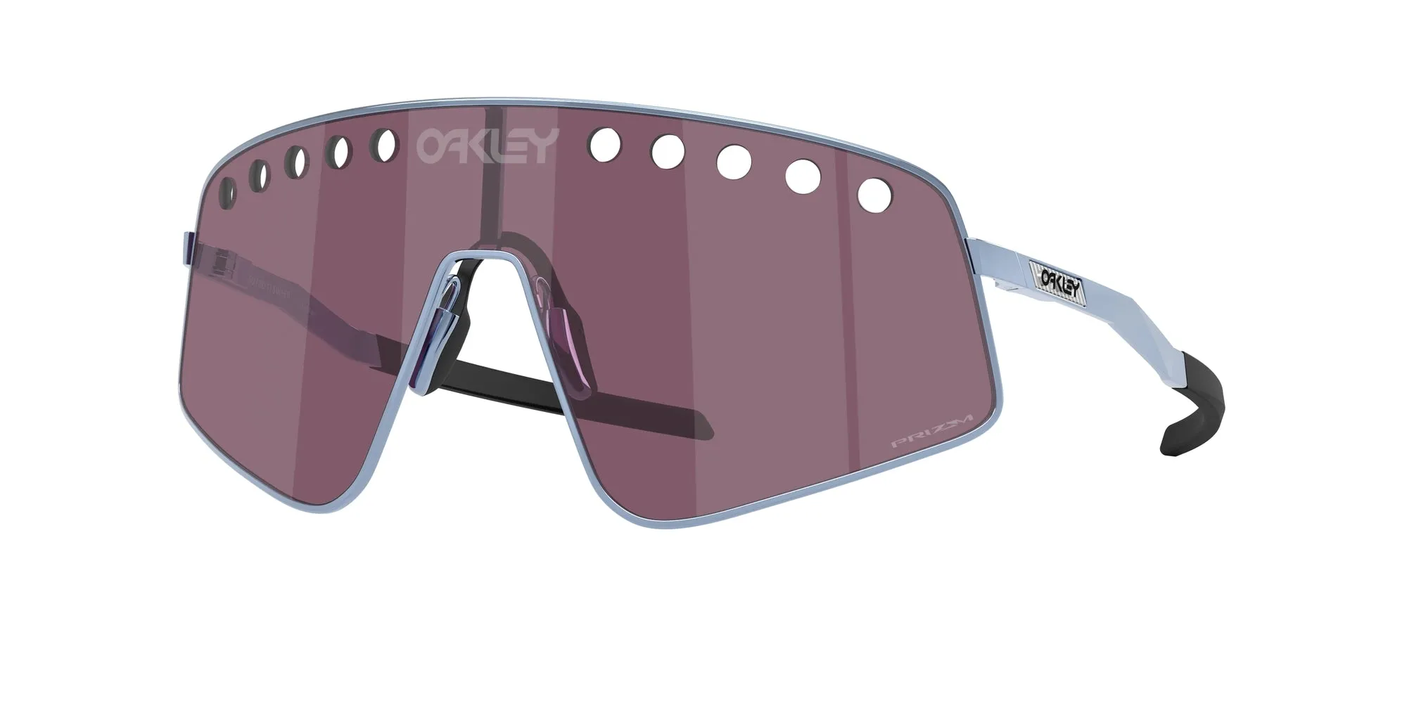 Oakley OO6025 SUTRO TI SWEEP 602504 Occhiali da sole Titanio Blu Grigio Squadrata Normale - immagine 1