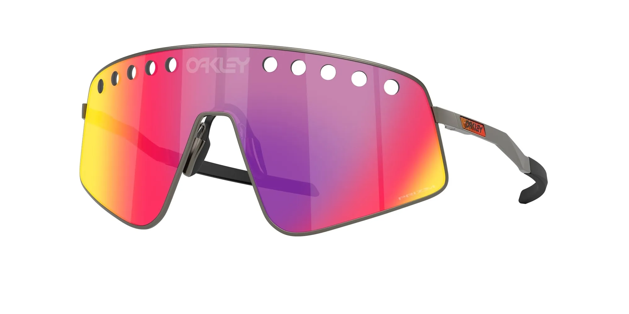 Oakley OO6025 SUTRO TI SWEEP 602503 Occhiali da sole Titanio Grigio Viola Squadrata Normale - immagine 1