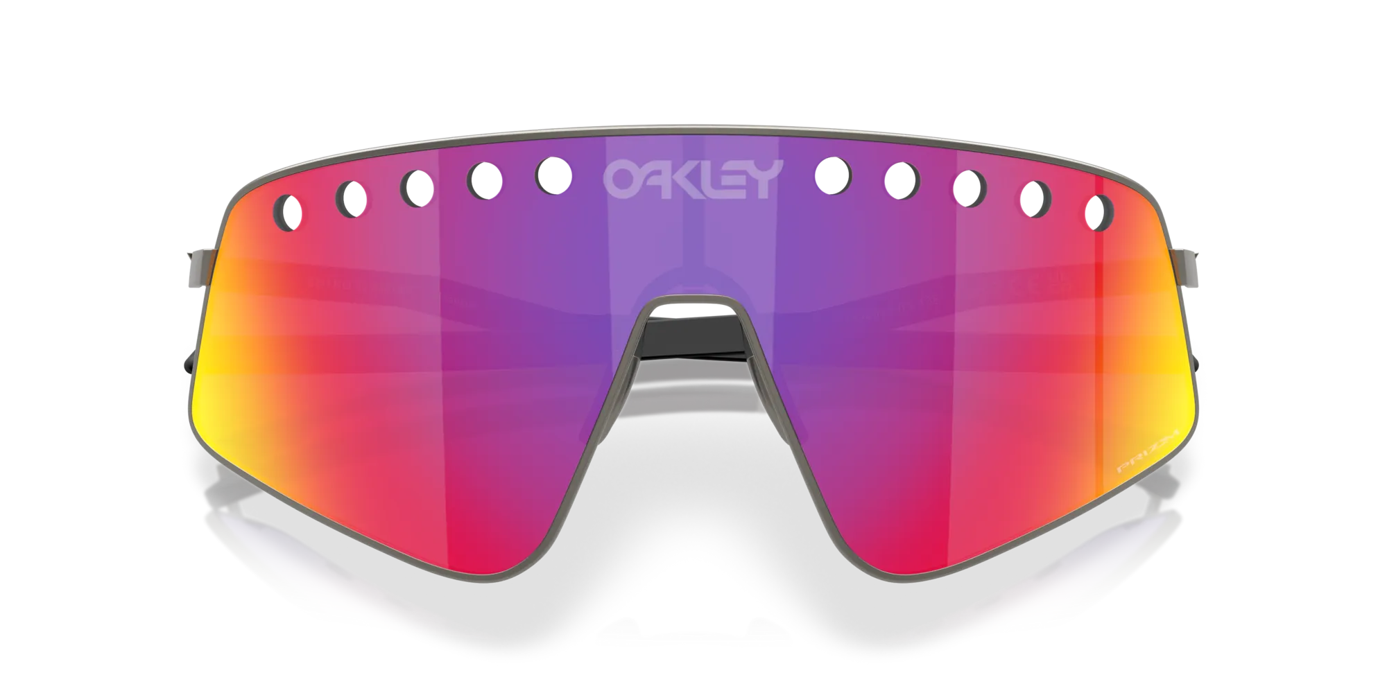 Oakley OO6025 SUTRO TI SWEEP 602503 Occhiali da sole Titanio Grigio Viola Squadrata Normale - immagine 2